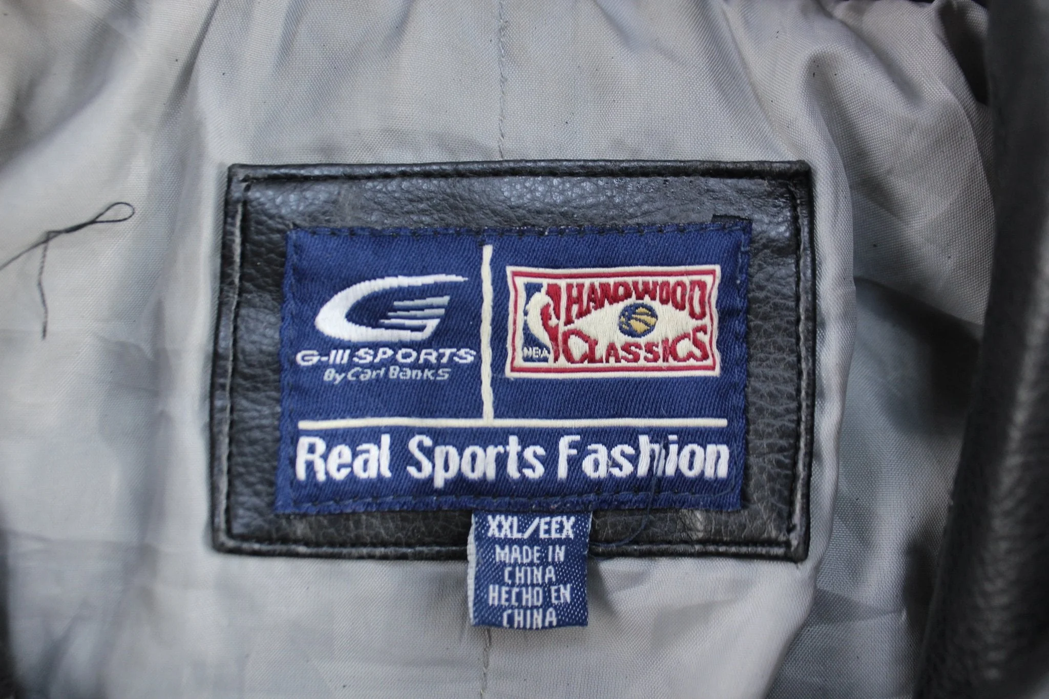 G-III Sports by Carl Banks San Antonio Spurs Leather Zip Up Jacket - Image 3