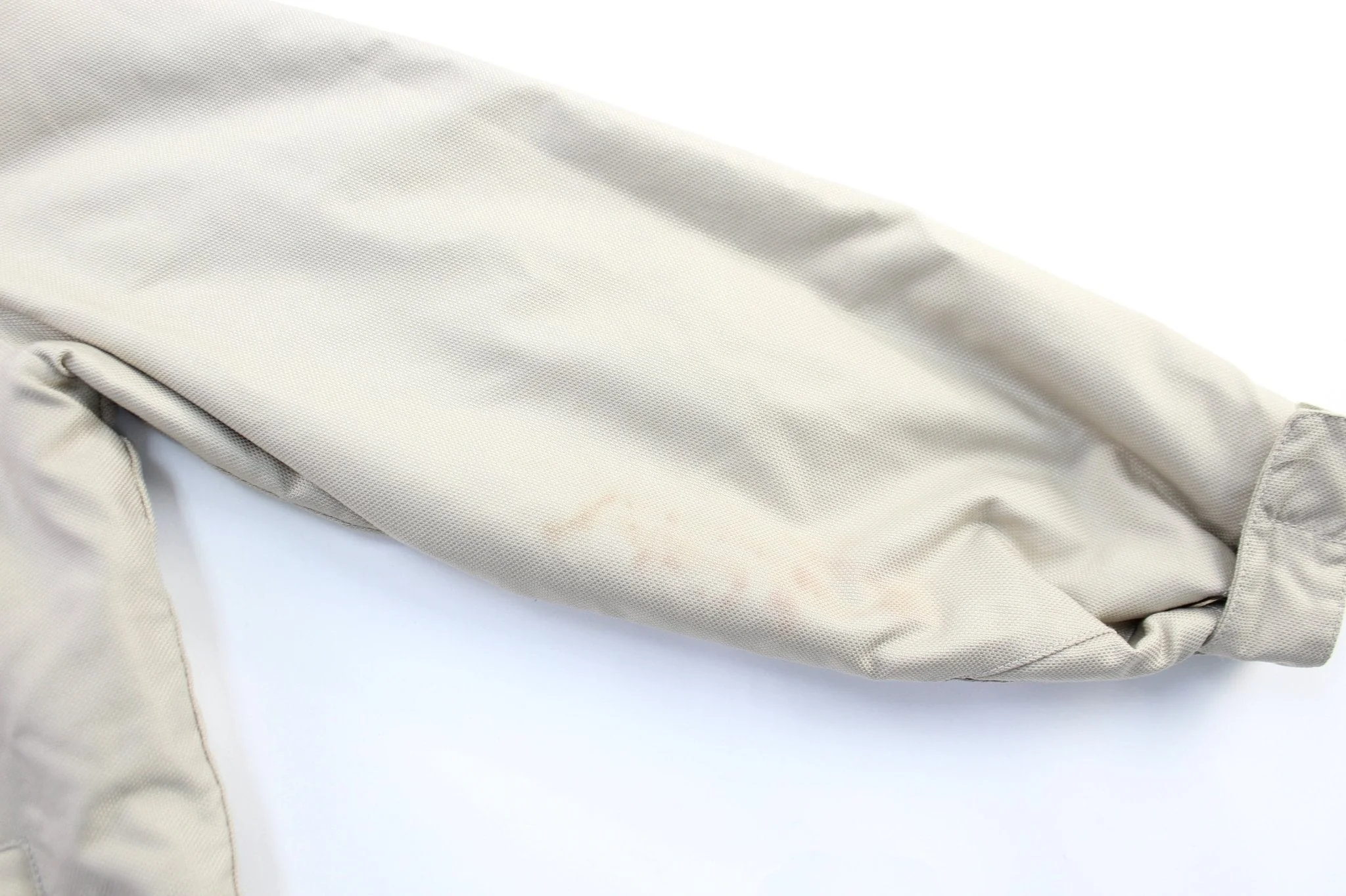 Vintage Gap Beige Utility Hooded Zip Up Jacket - Image 3