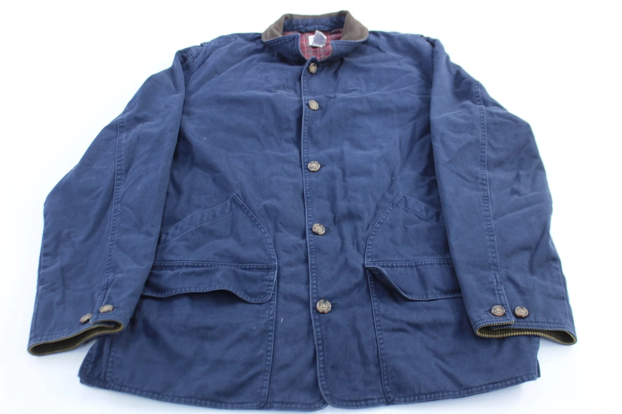 Gap Blue Blanket Lined Coat