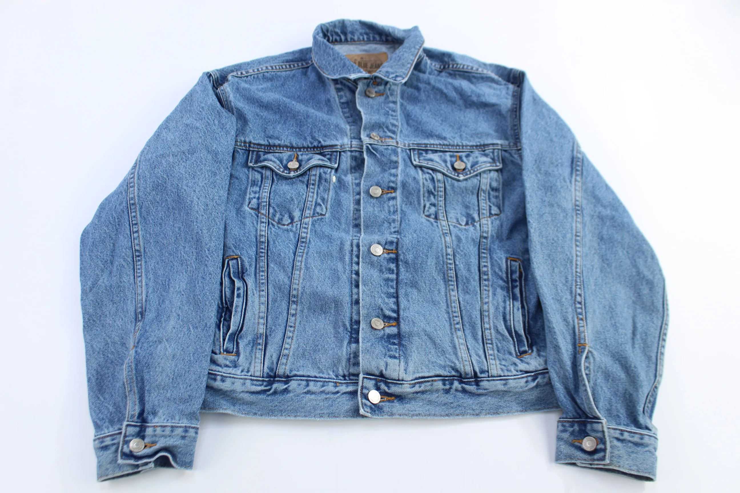 Gap Blue Jeans Denim Trucker Jacket