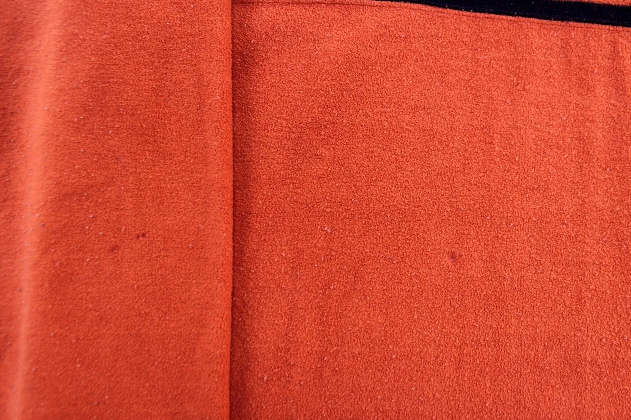 Gap Blue & Orange Striped Fleece Pullover - Image 3