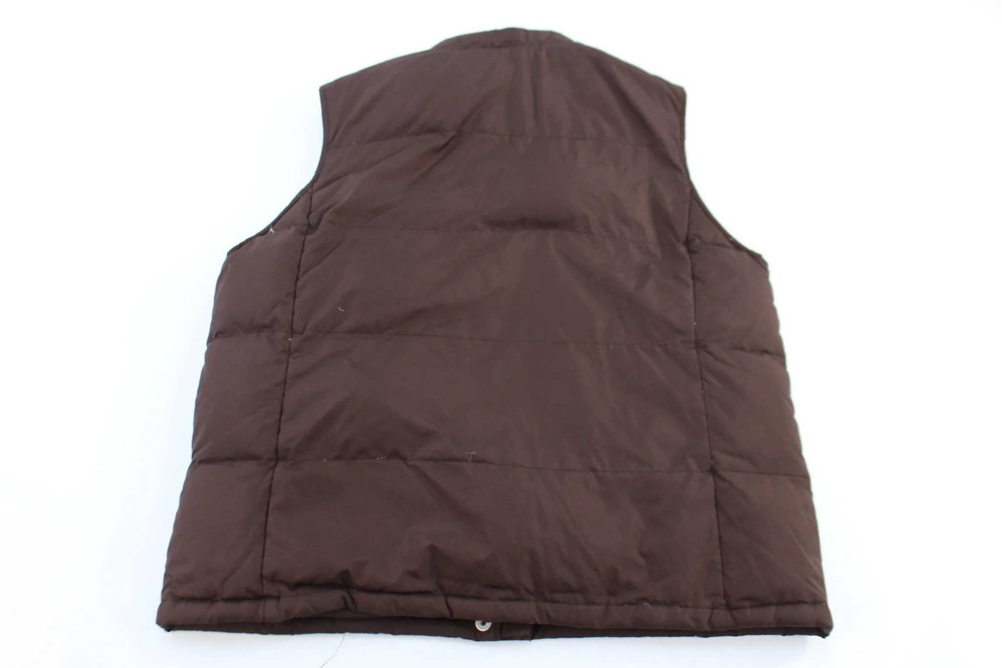 GAP Brown Full Zip Puffer Vest - Image 2