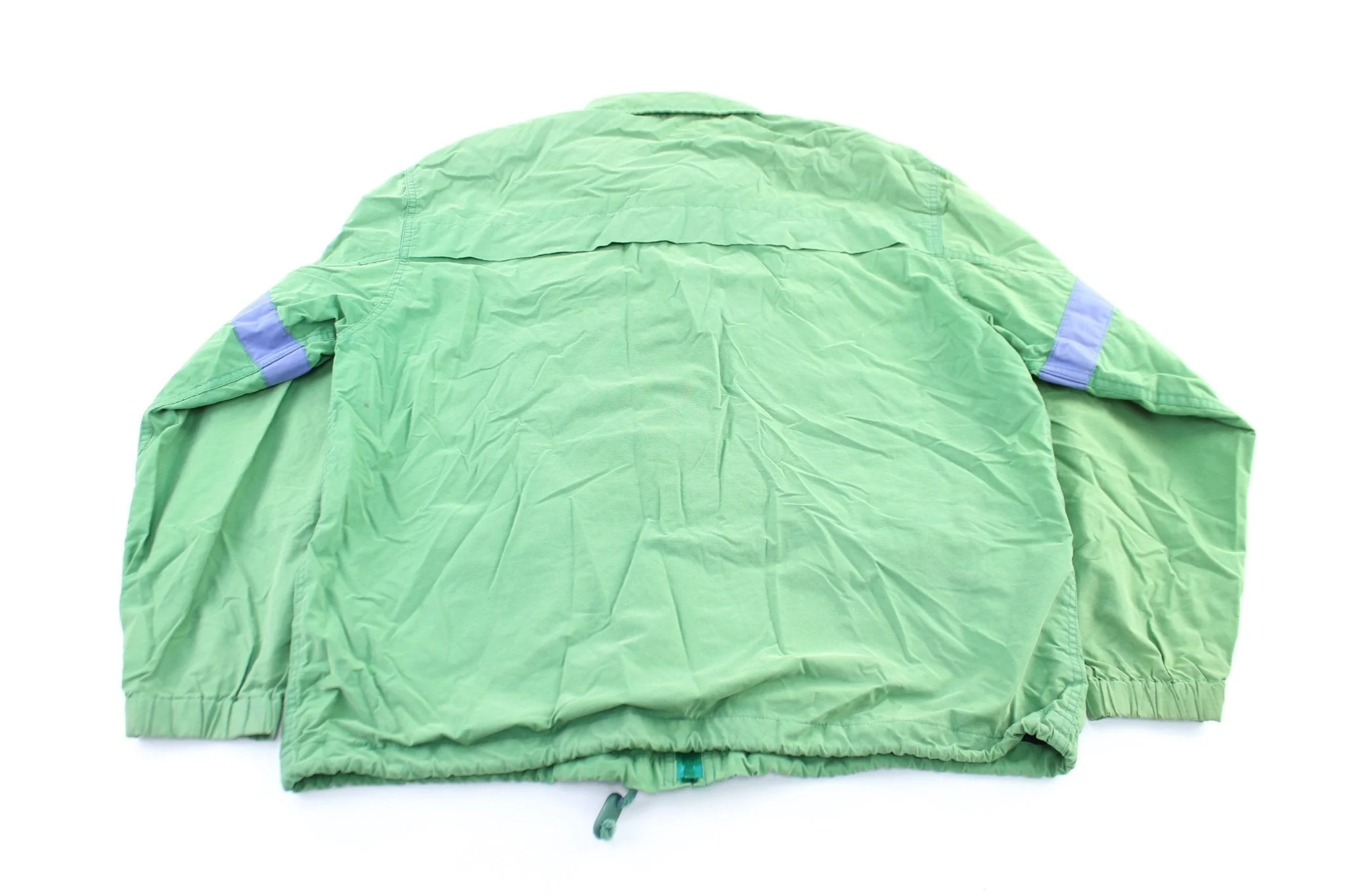 Gap International Sailing Style Green & Blue Zip Up Jacket - Image 2