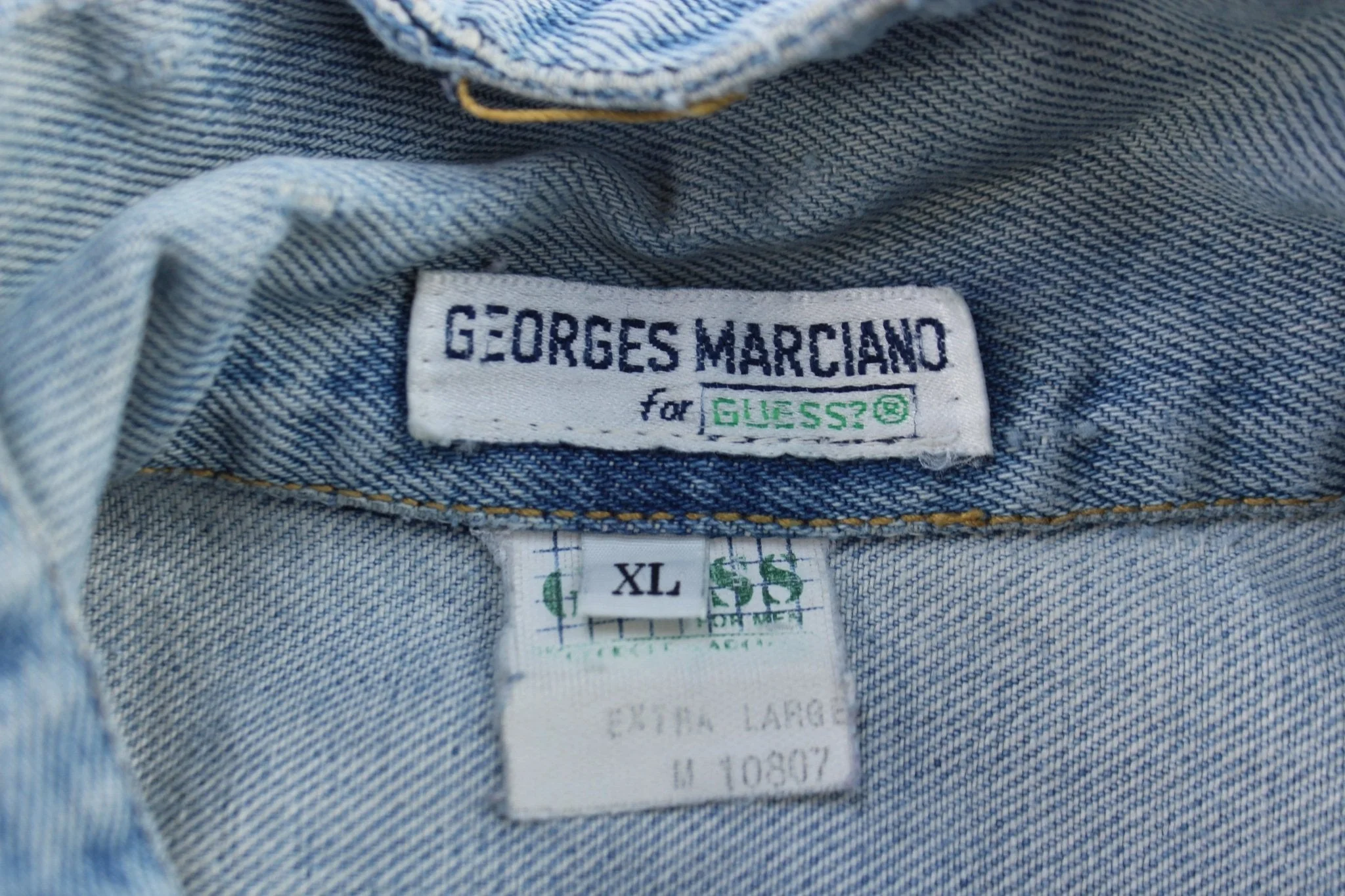 Georges Marciano by Guess Denim Button Down Vest - Image 3