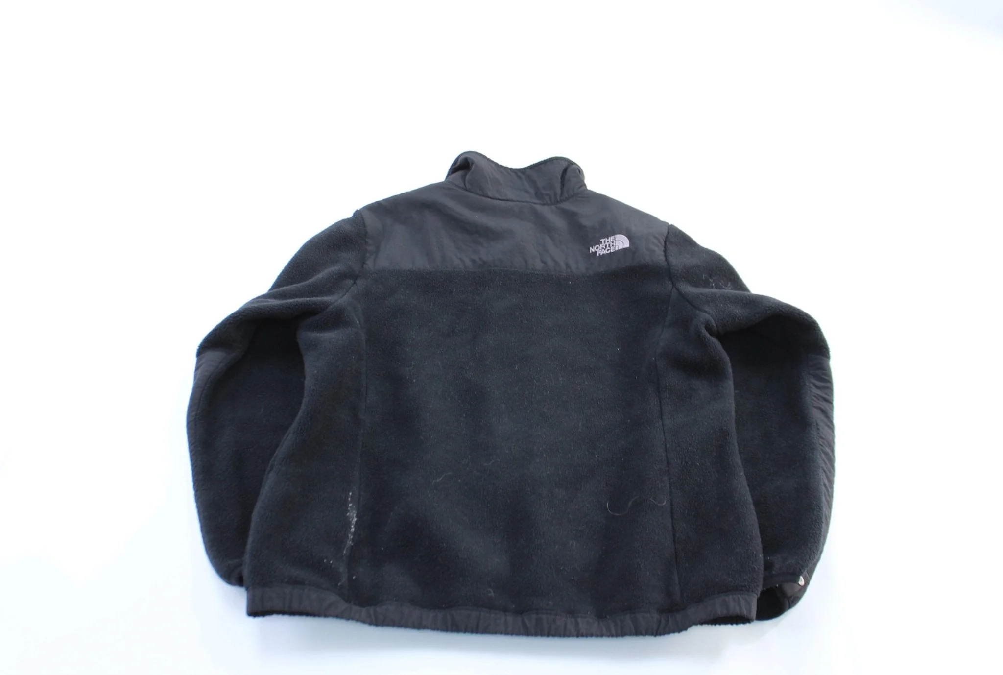 Girls The North Face Embroidered Logo Black Denali Jacket - Image 2