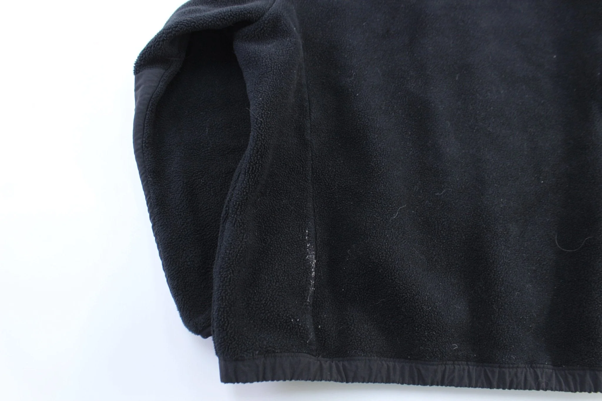 Girls The North Face Embroidered Logo Black Denali Jacket - Image 3
