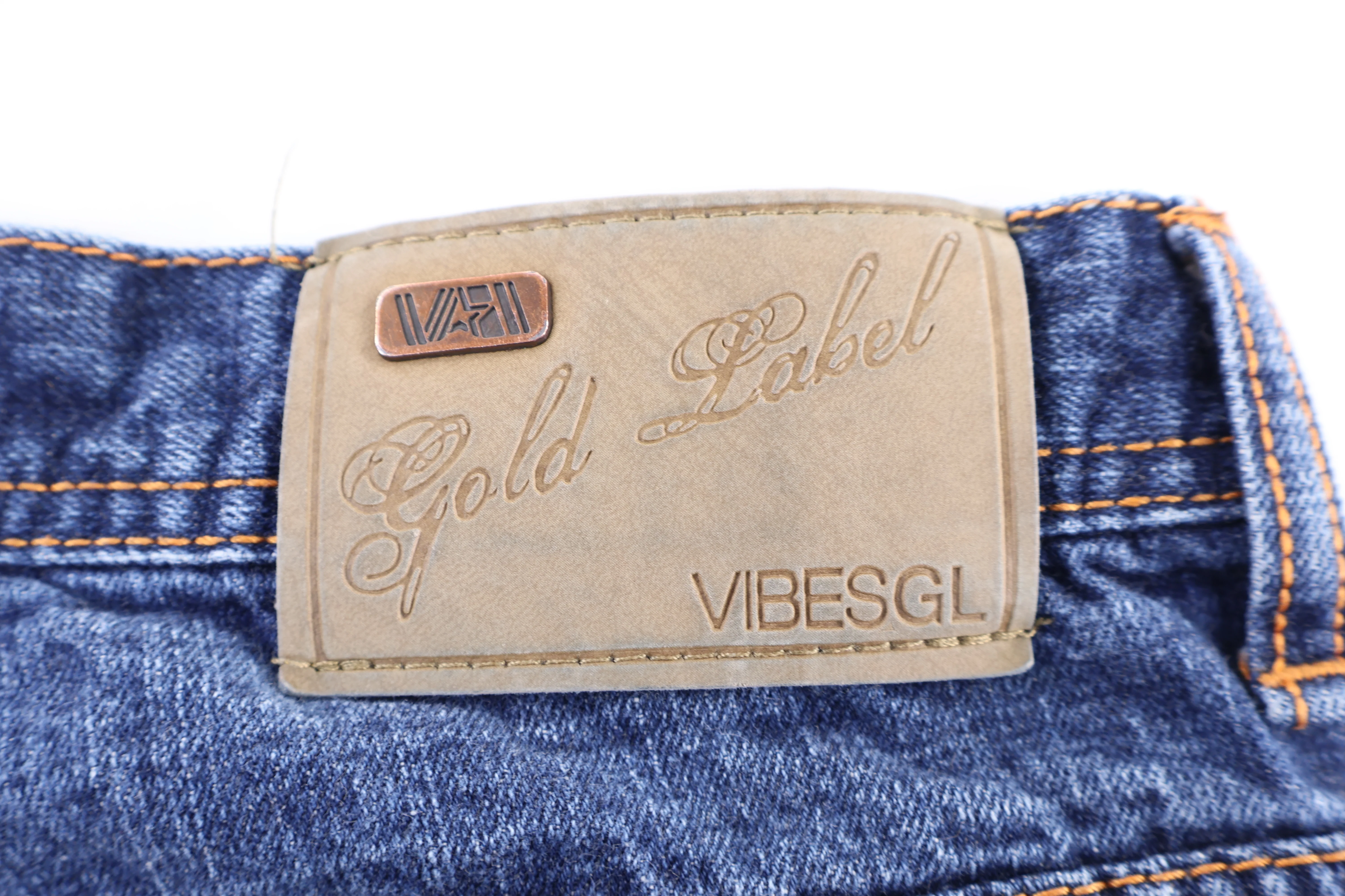 Gold Label Dark Wash Denim Shorts - Image 3