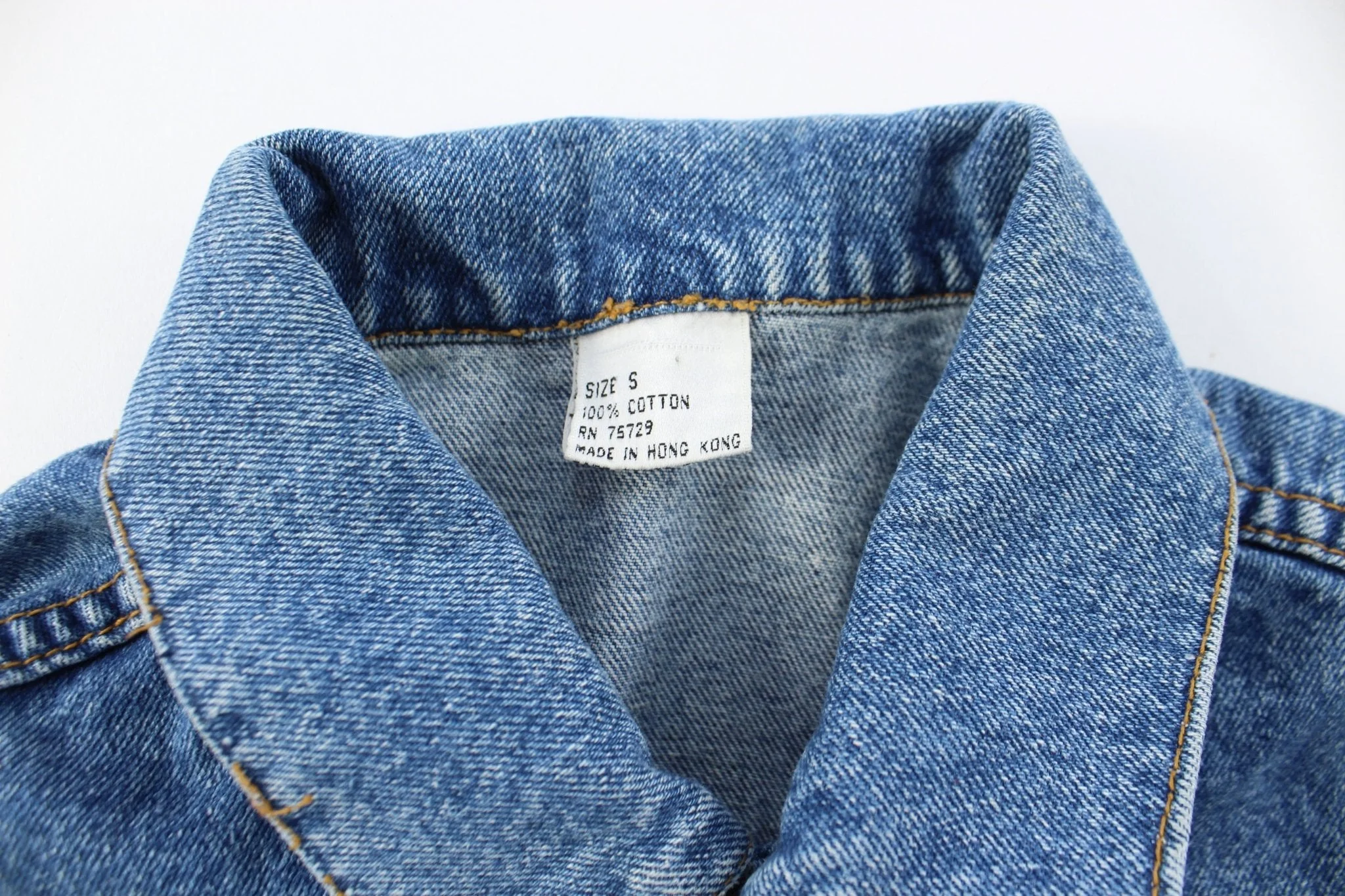 Hard Rock Cafe Boston Embroidered Denim Jacket - Image 3