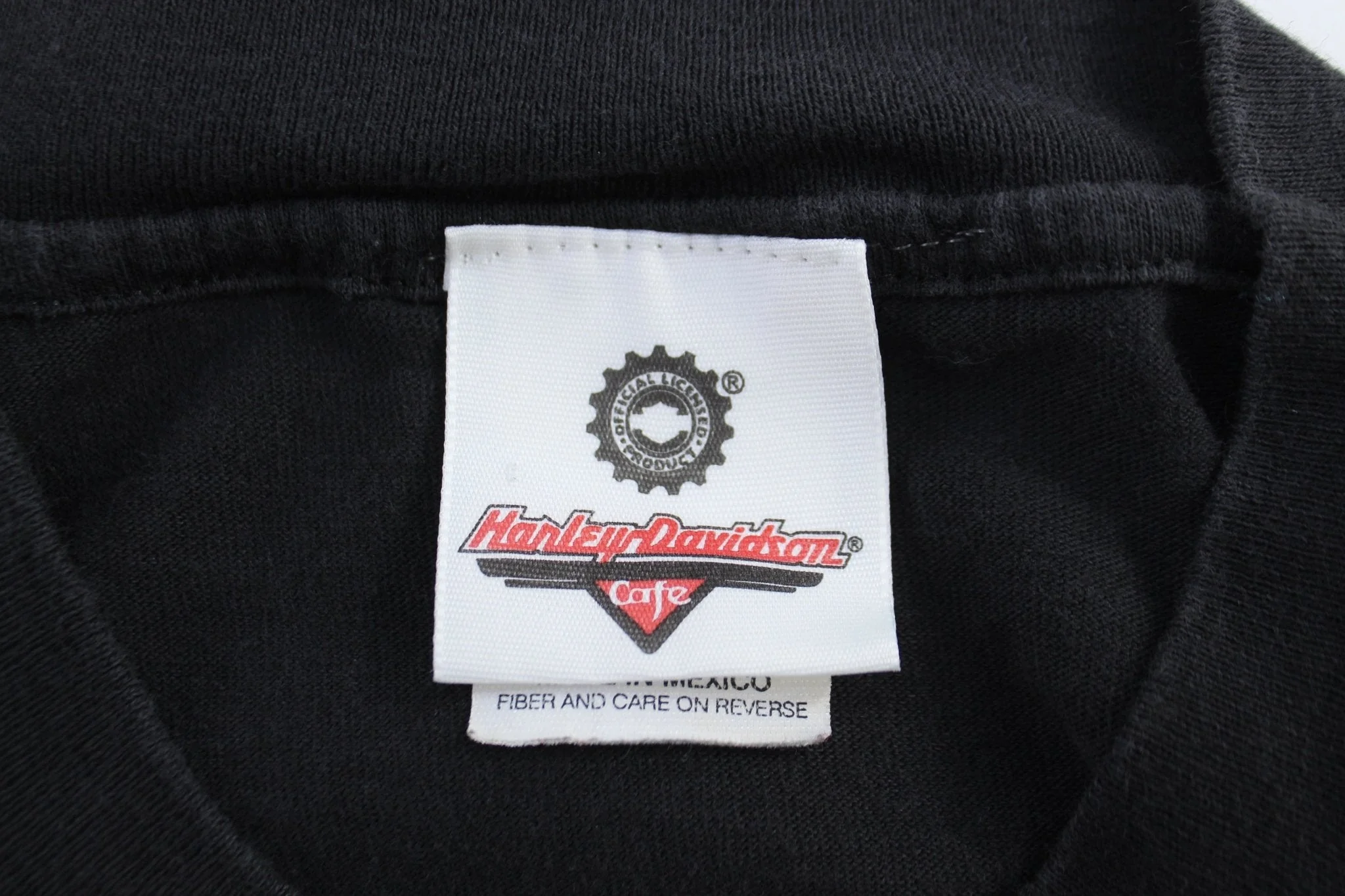 Harley Davidson Cafe Motorcycle Graphic T-shirt - Image 3