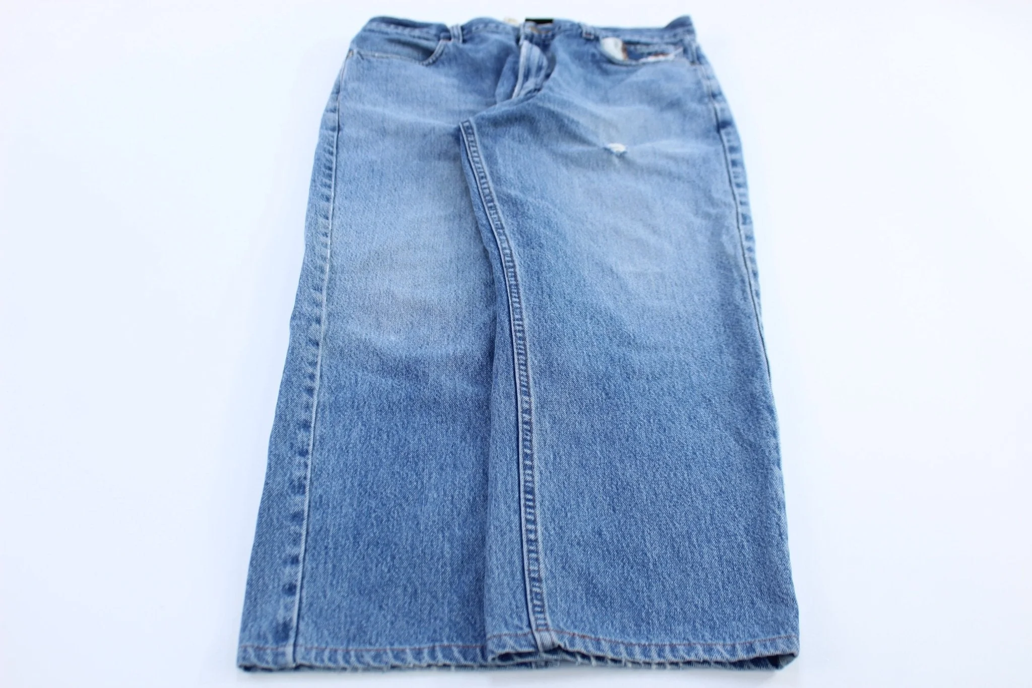 Harley Davidson Light Wash Denim Jeans - Image 2