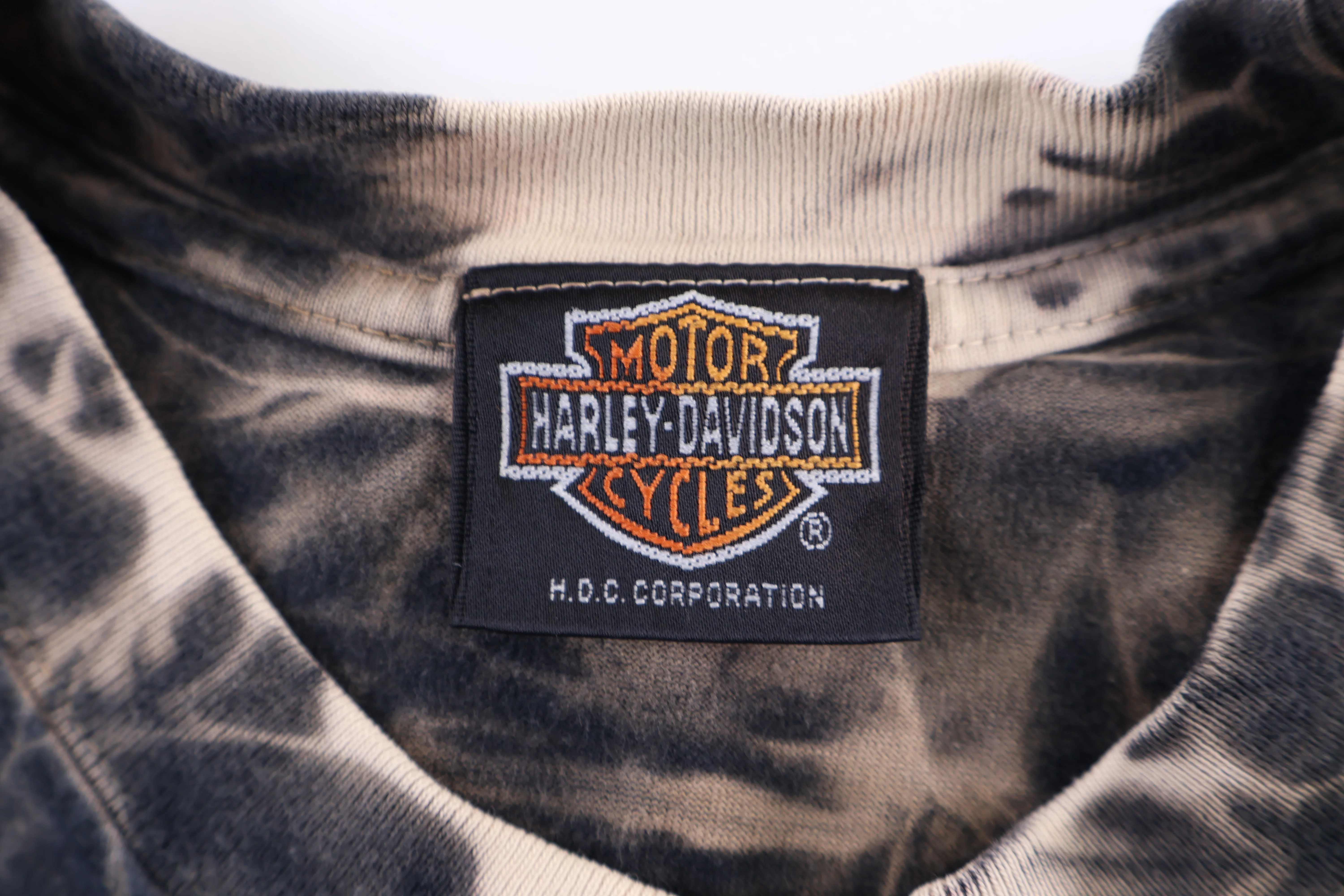 Harley Davidson Motorcycles Acid Wash T-shirt - Image 3