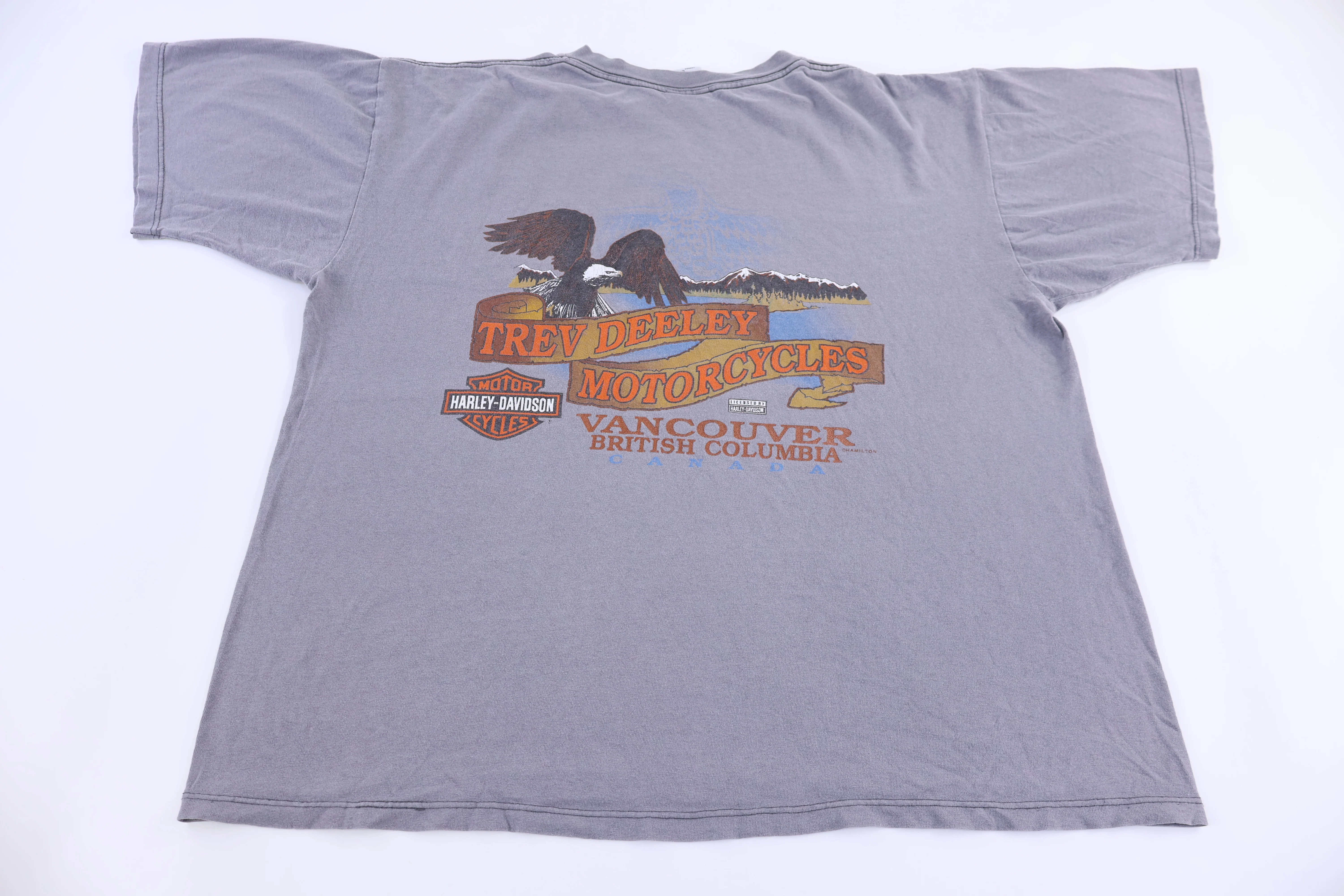Harley Davidson Motorcycles British Columbia T-shirt - Image 2