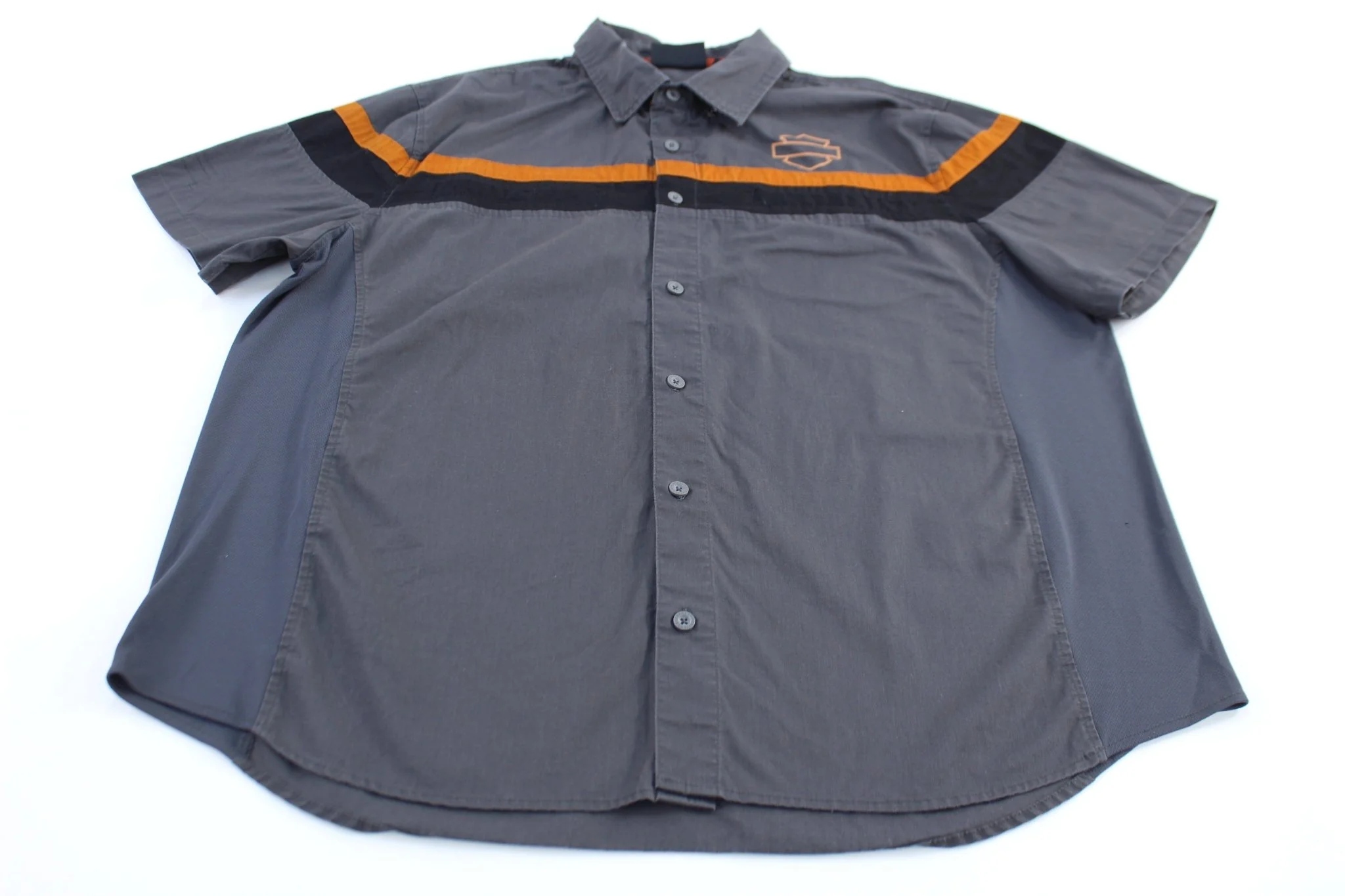 Harley Davidson Motorcycles Button Down