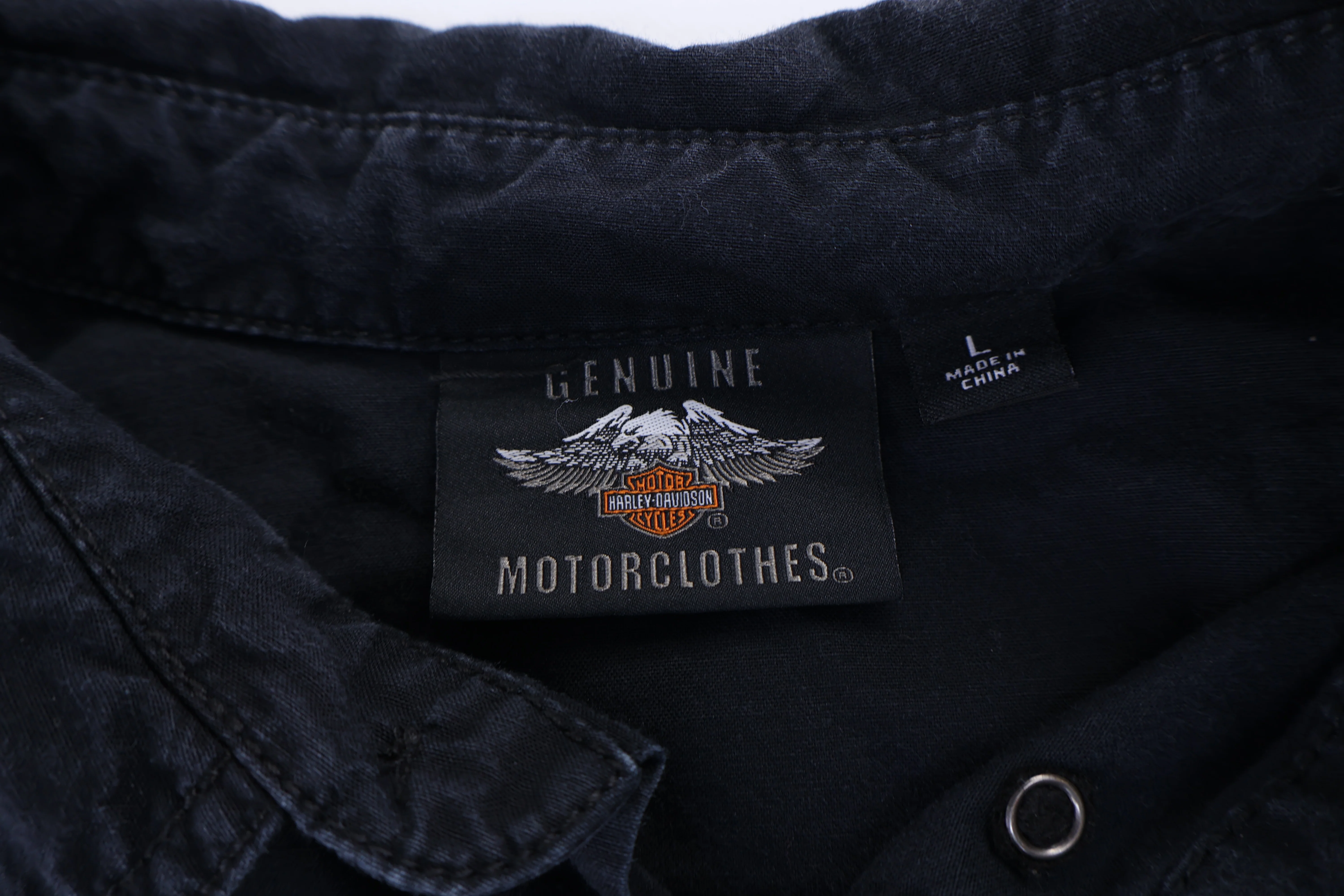 Harley Davidson Motorcycles Button Down - Image 3