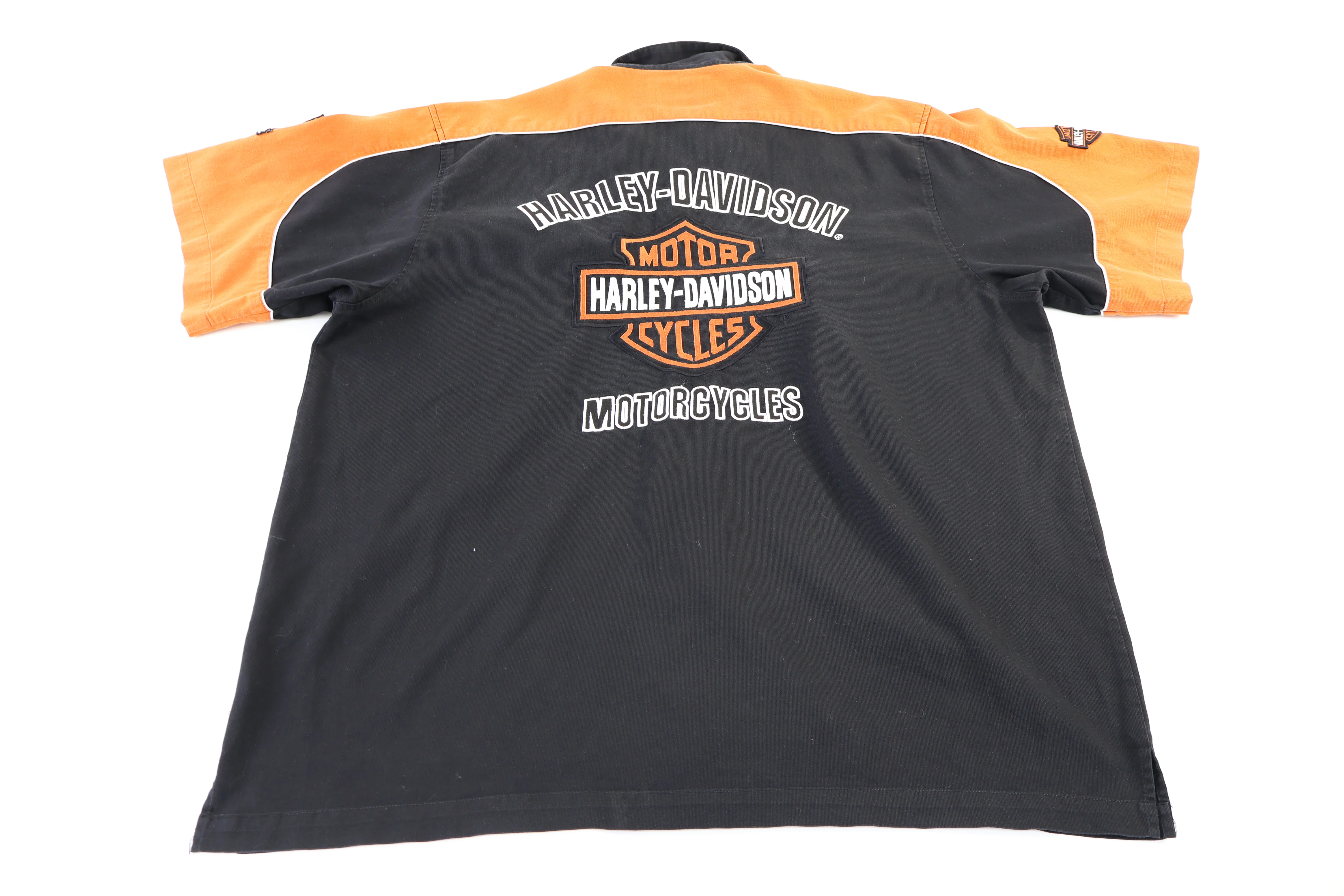 Harley Davidson Motorcycles Button Down