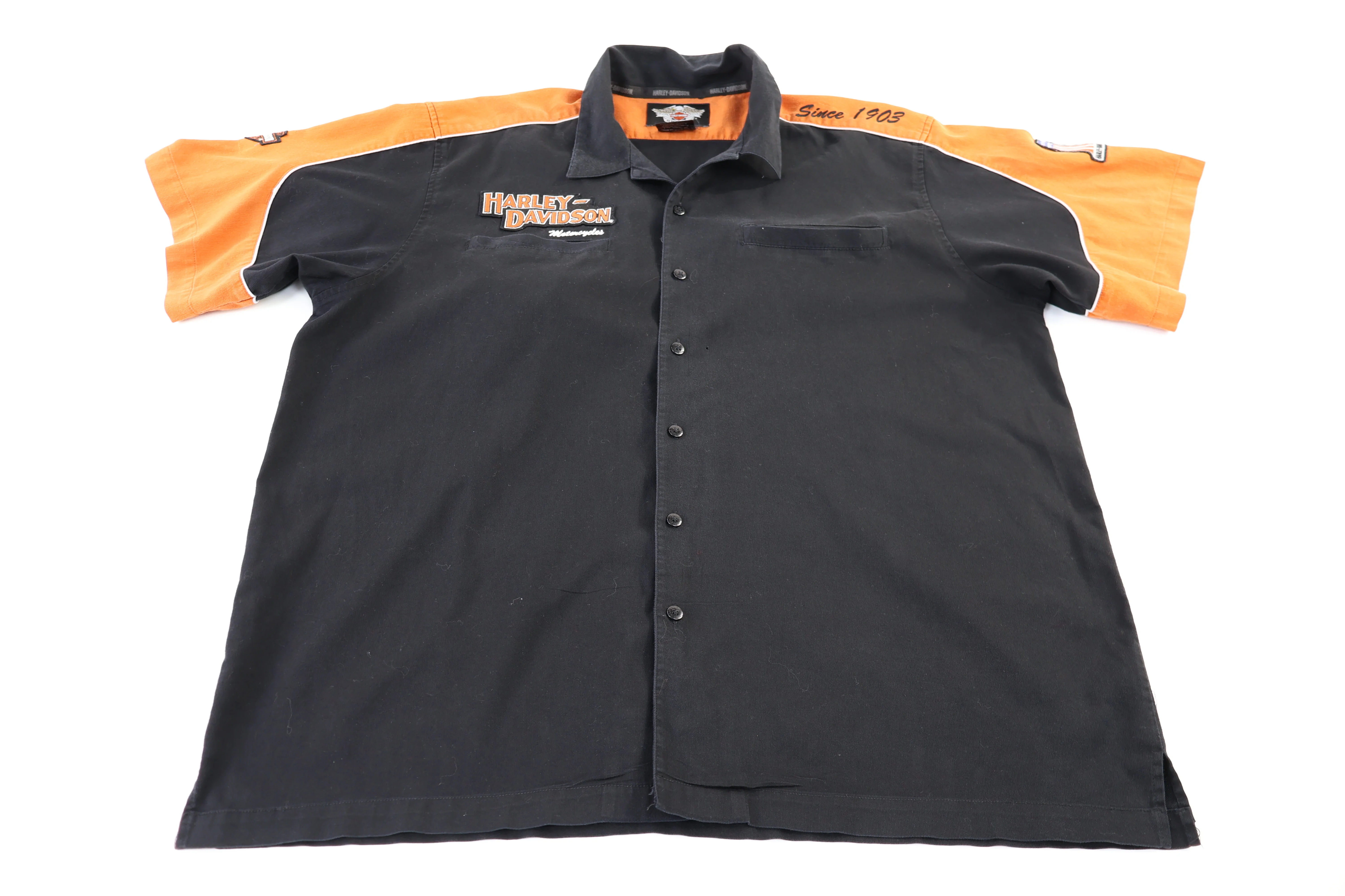 Harley Davidson Motorcycles Button Down - Image 2