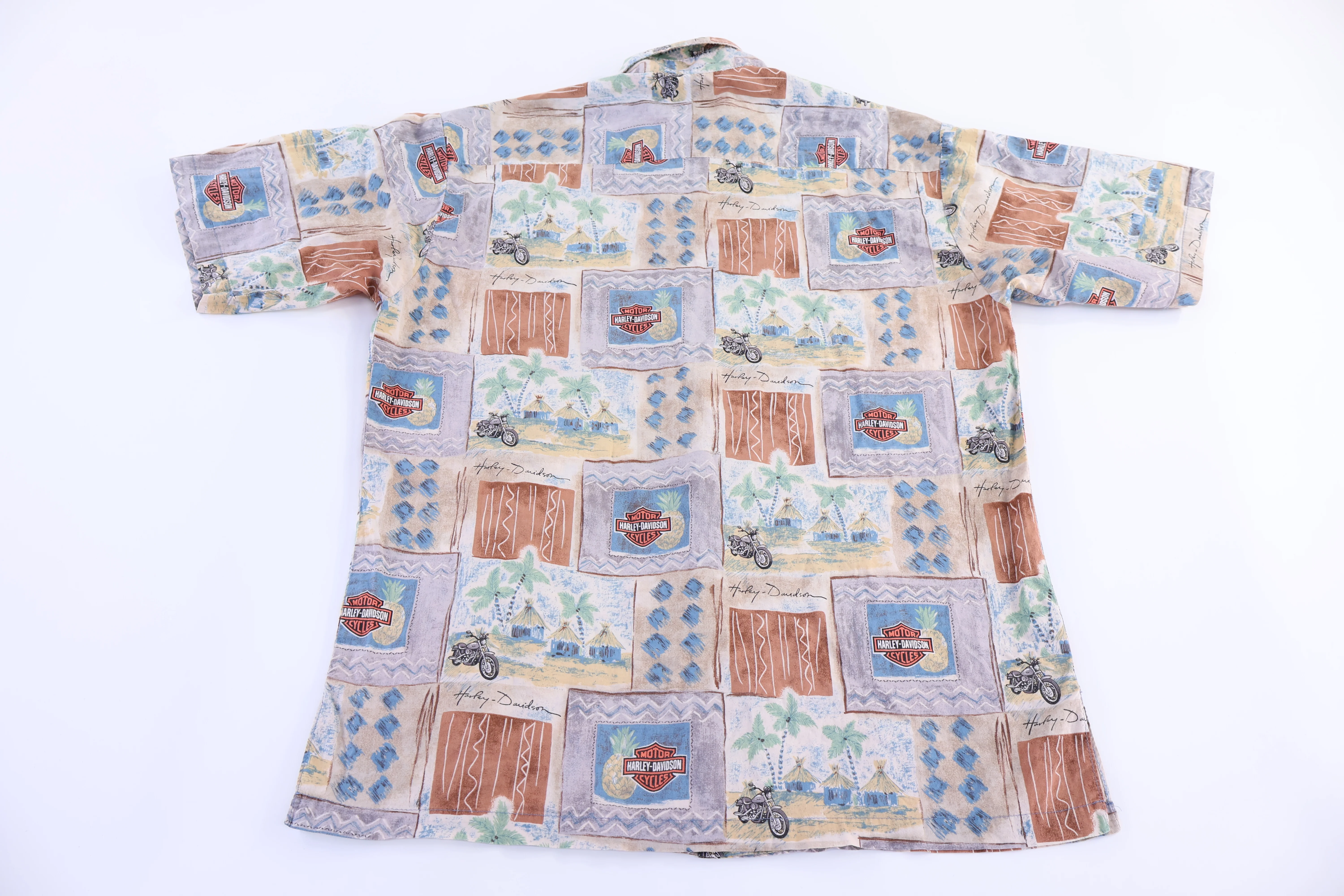 Harley Davidson Motorcycles Button Down - Image 2