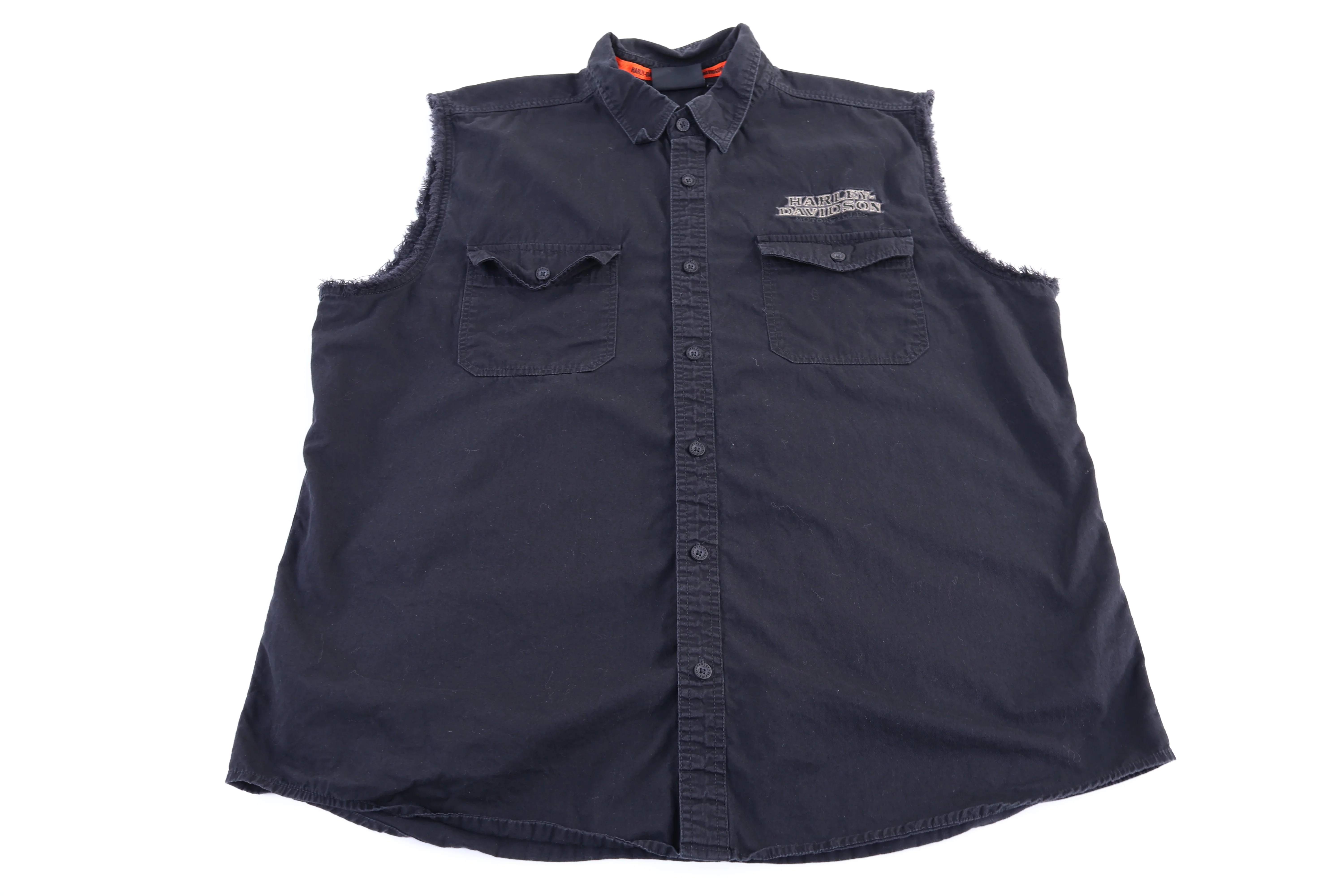 Harley Davidson Motorcycles Button Down Vest