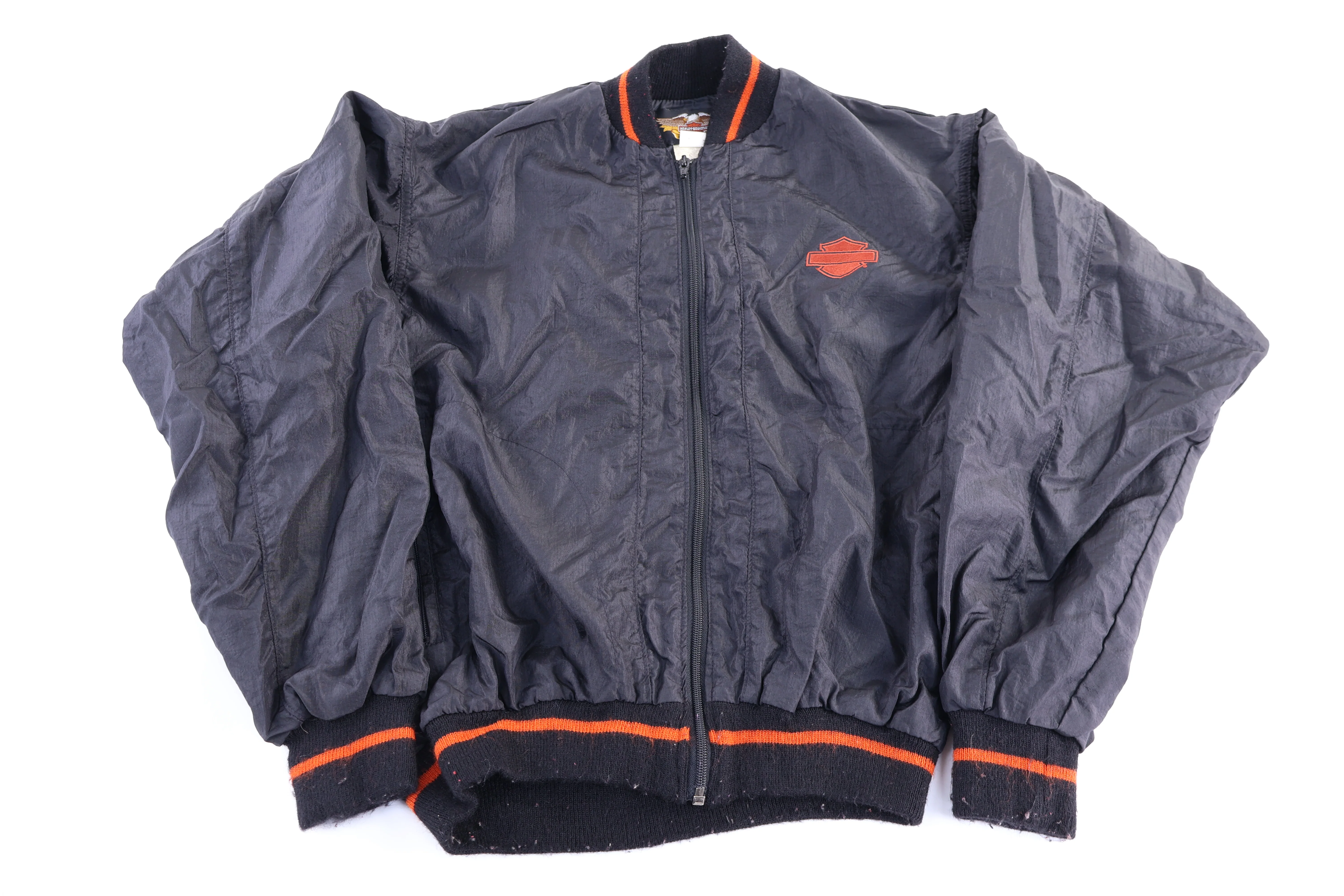 Harley Davidson Motorcycles Embroidered Full Zip Jacket - Image 2