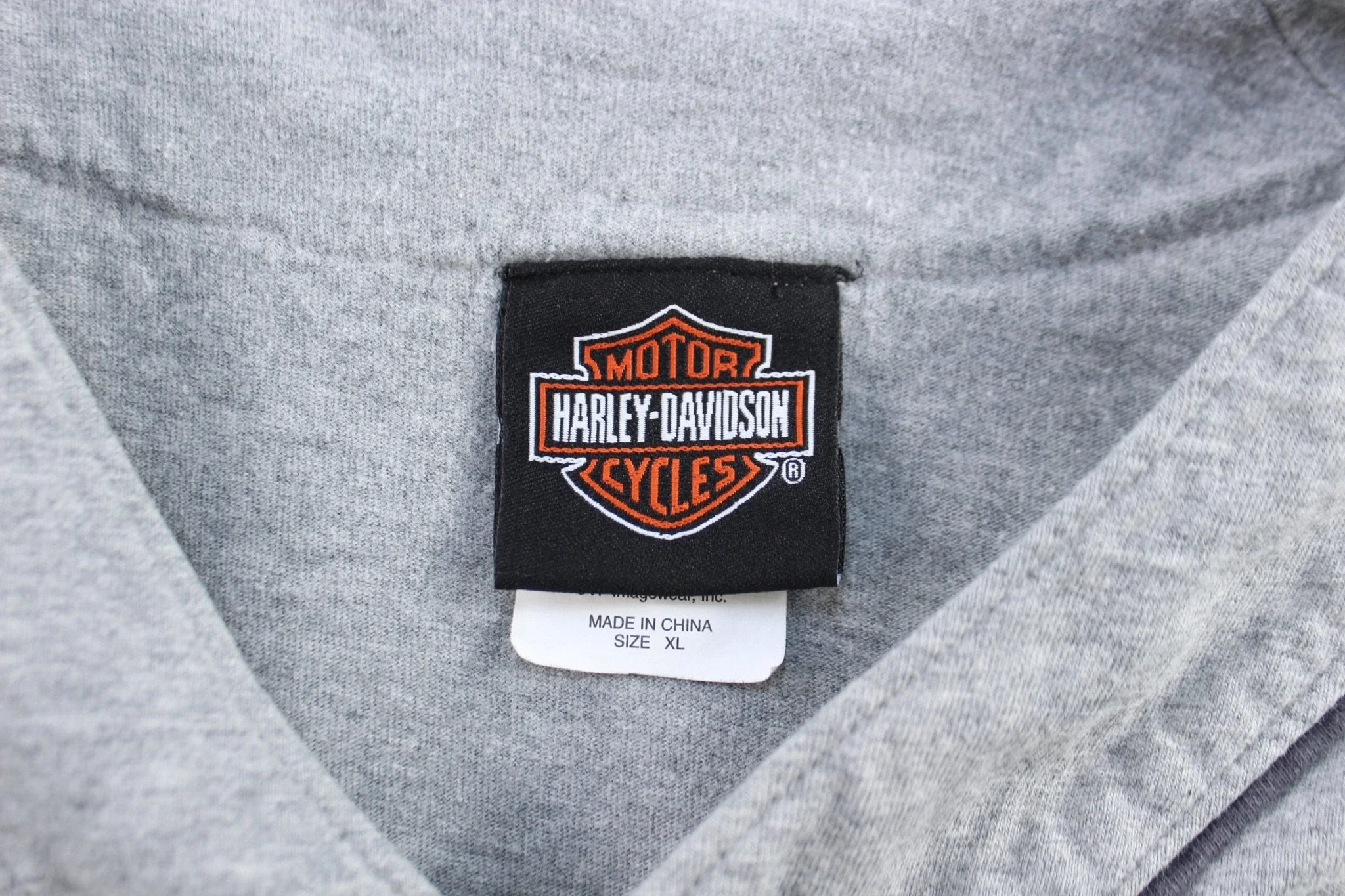 Harley Davidson Motorcycles Embroidered New York City Jersey - Image 3