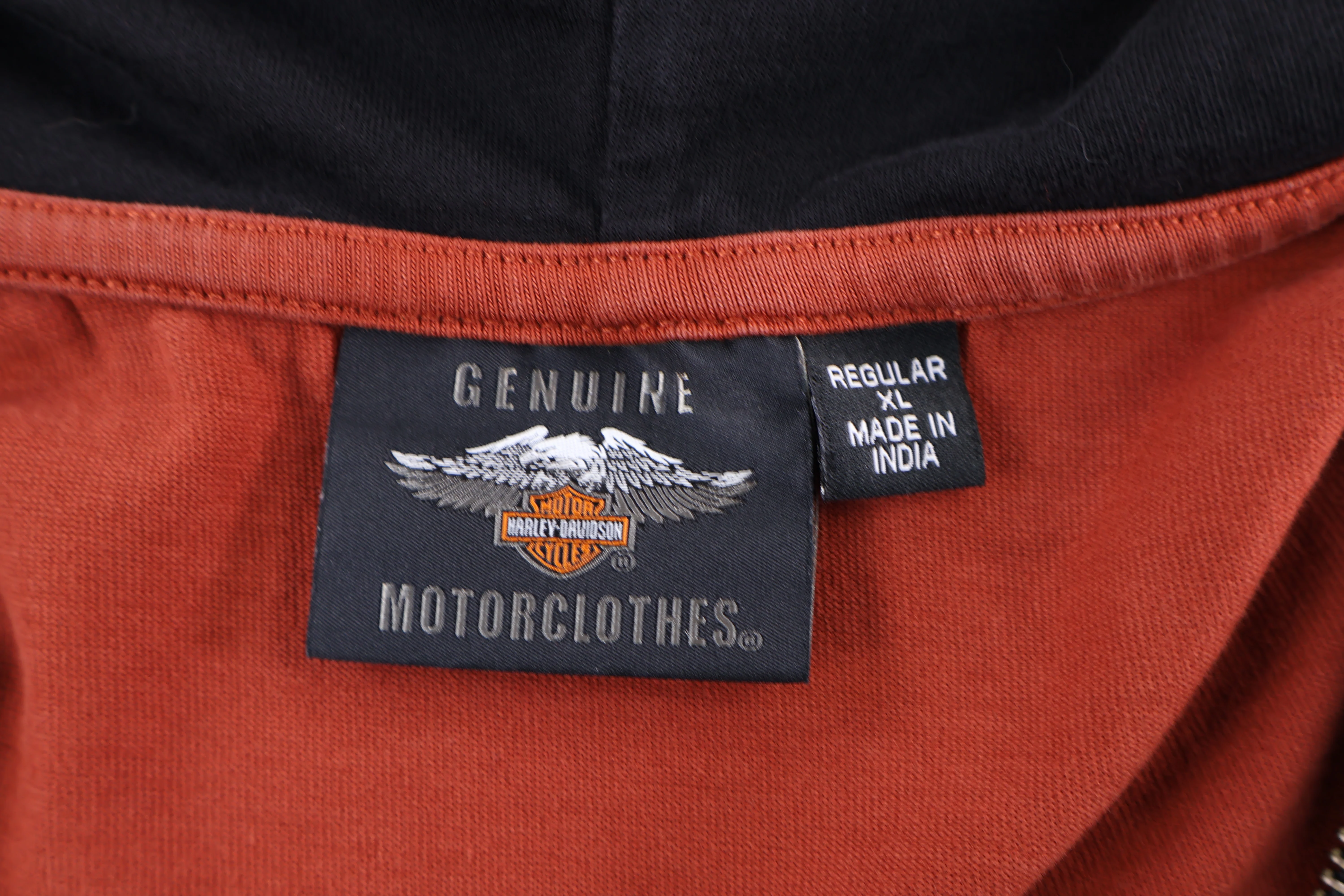 Harley Davidson Motorcycles Full Zip Hoodie - Image 3