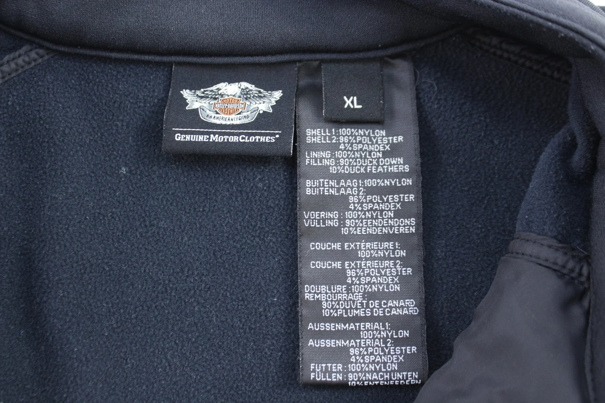 Harley Davidson Motorcycles Full Zip Jacket - Image 3
