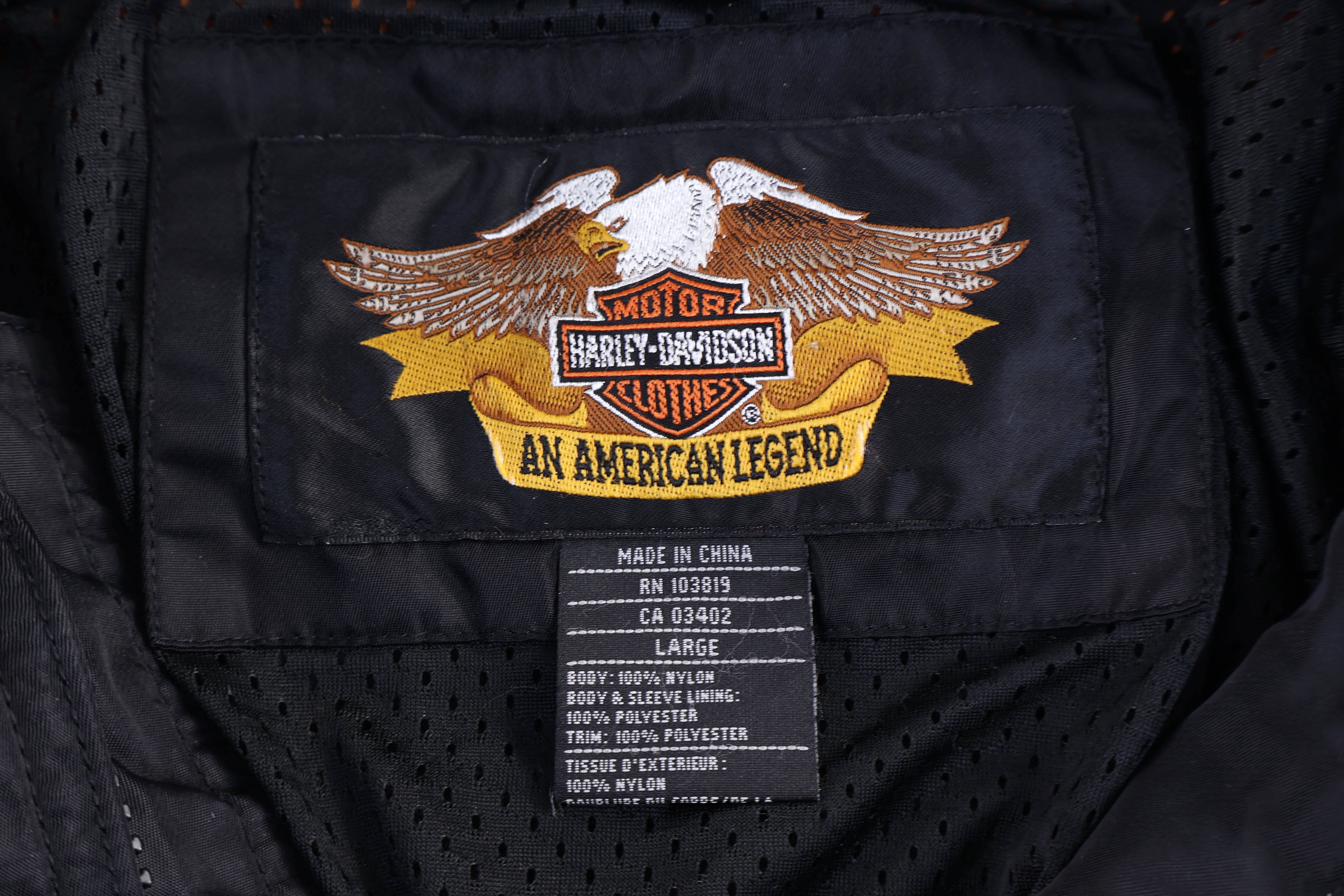 Harley Davidson Motorcycles Full Zip Jacket - Image 4