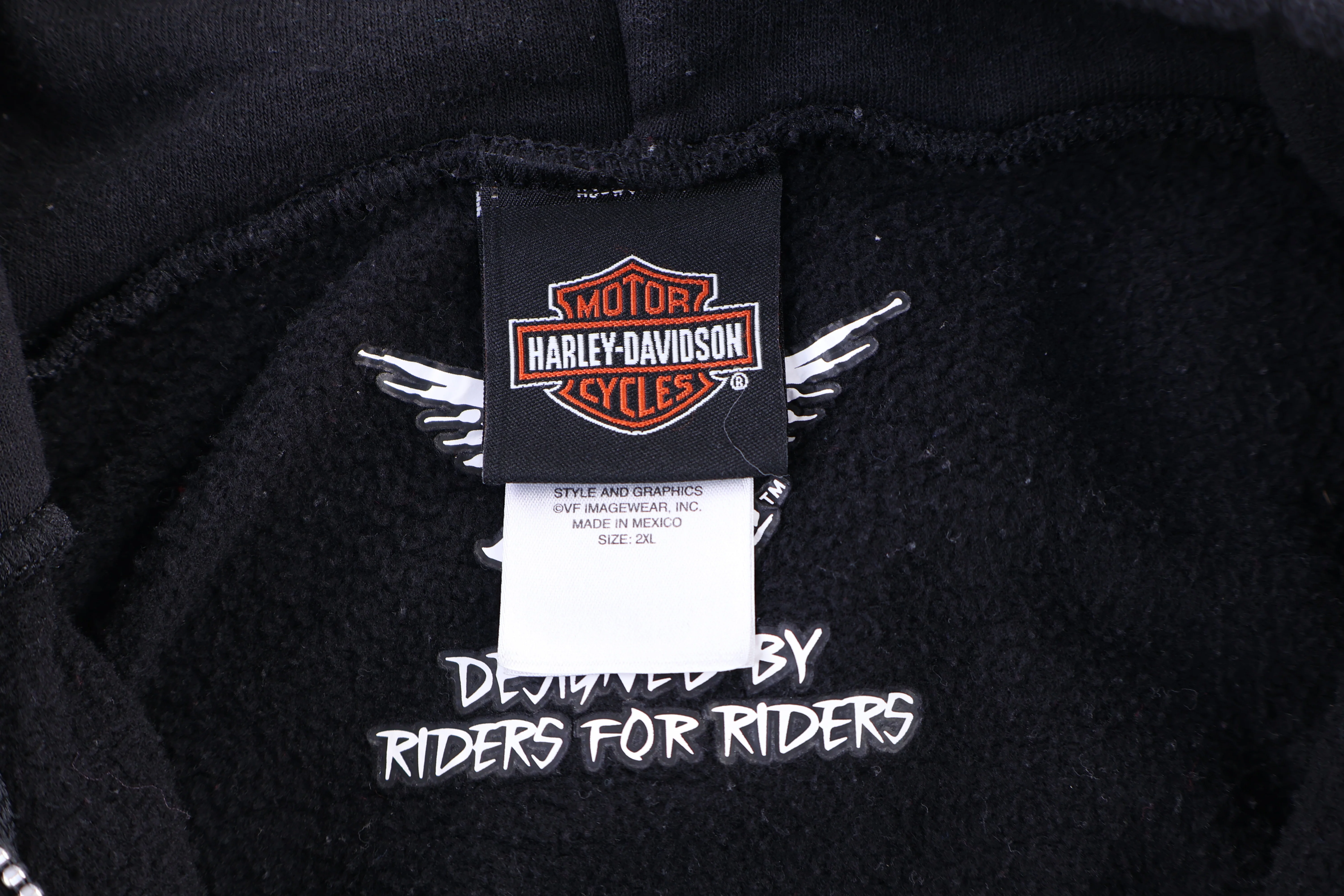 Harley Davidson Motorcycles Full Zip Jacket - Image 3
