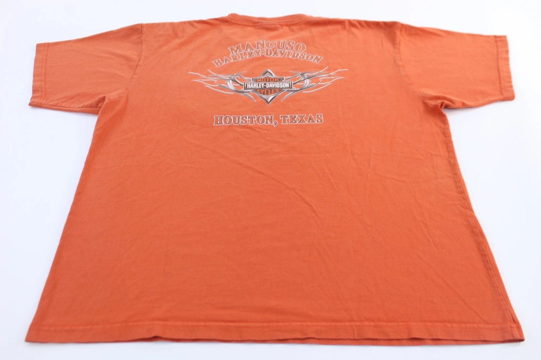 Harley Davidson Motorcycles Houston, Texas T-Shirt - Image 3