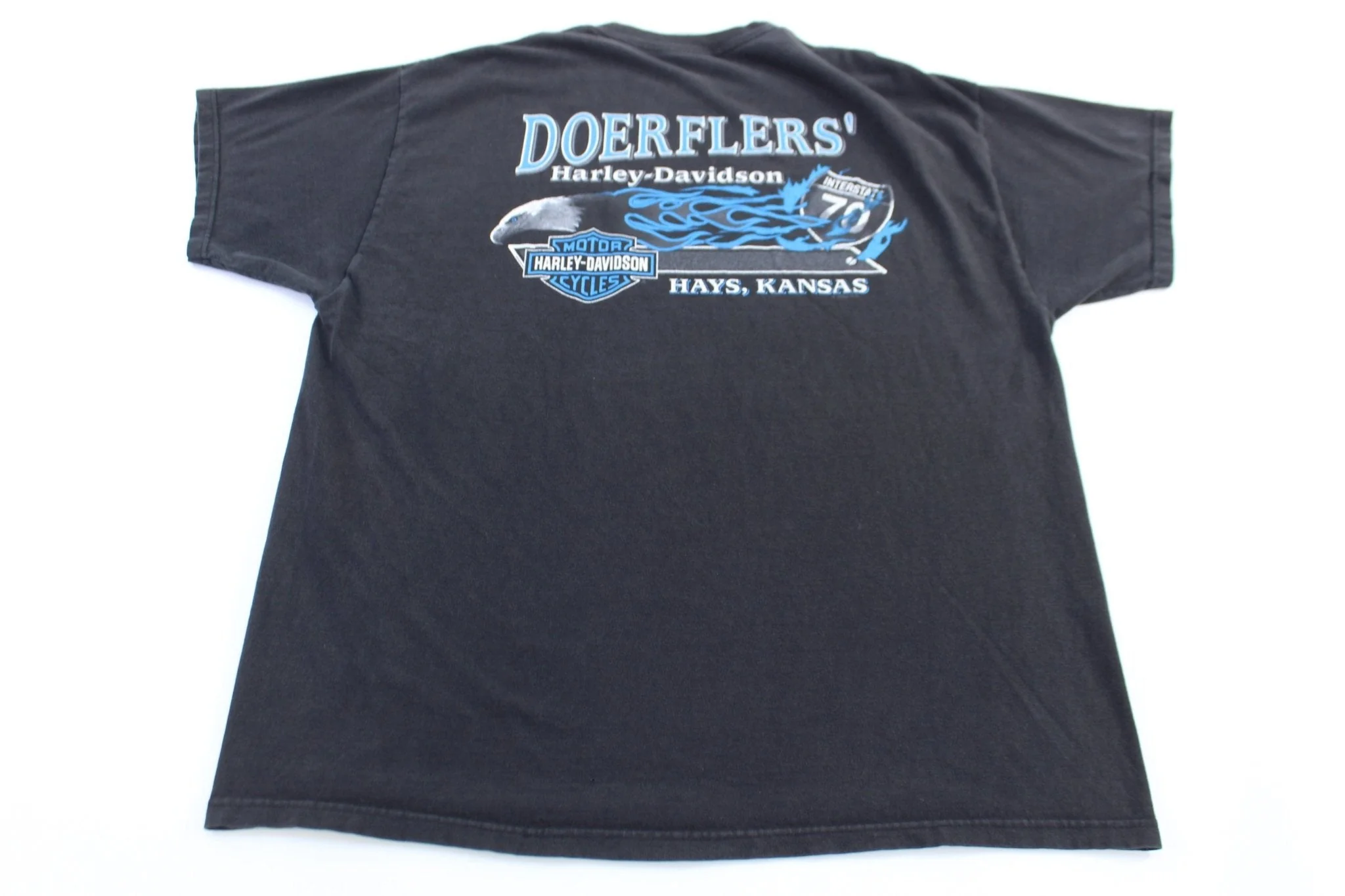 Harley Davidson Motorcycles Kansas T-shirt - Image 2