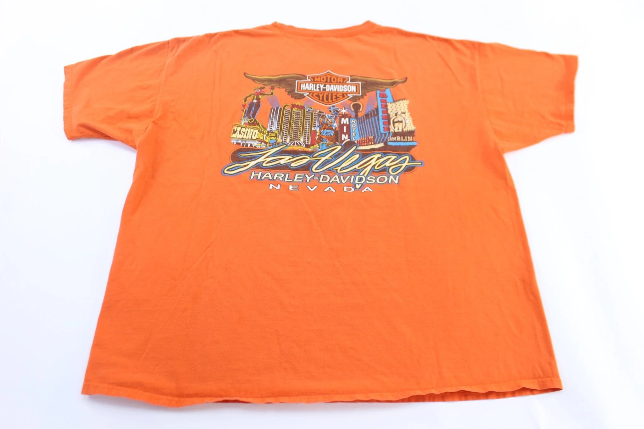 Harley Davidson Motorcycles Las Vegas, Nevada T-Shirt - Image 2