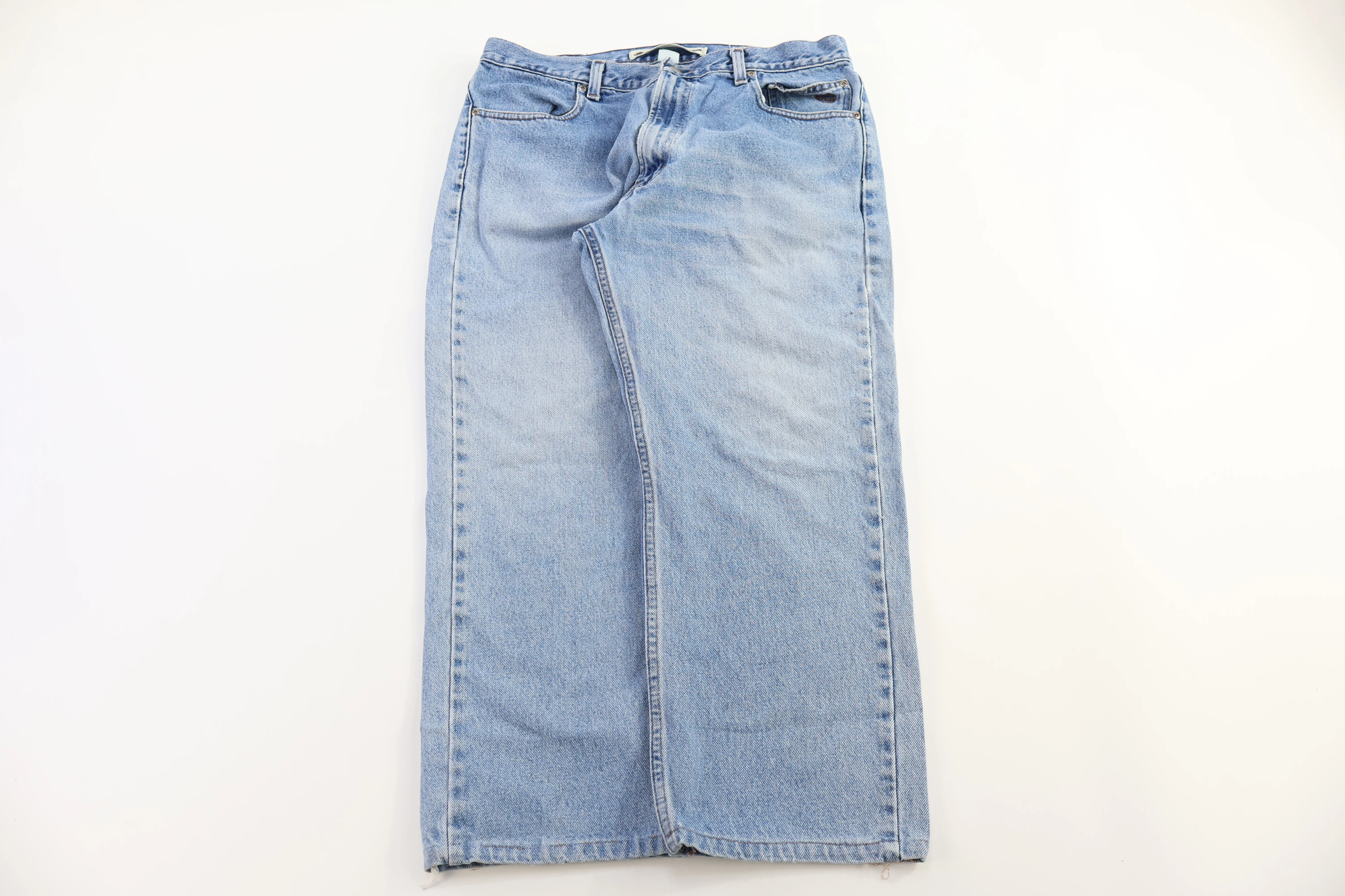 Harley Davidson Motorcycles Light Wash Denim Jeans - Image 2