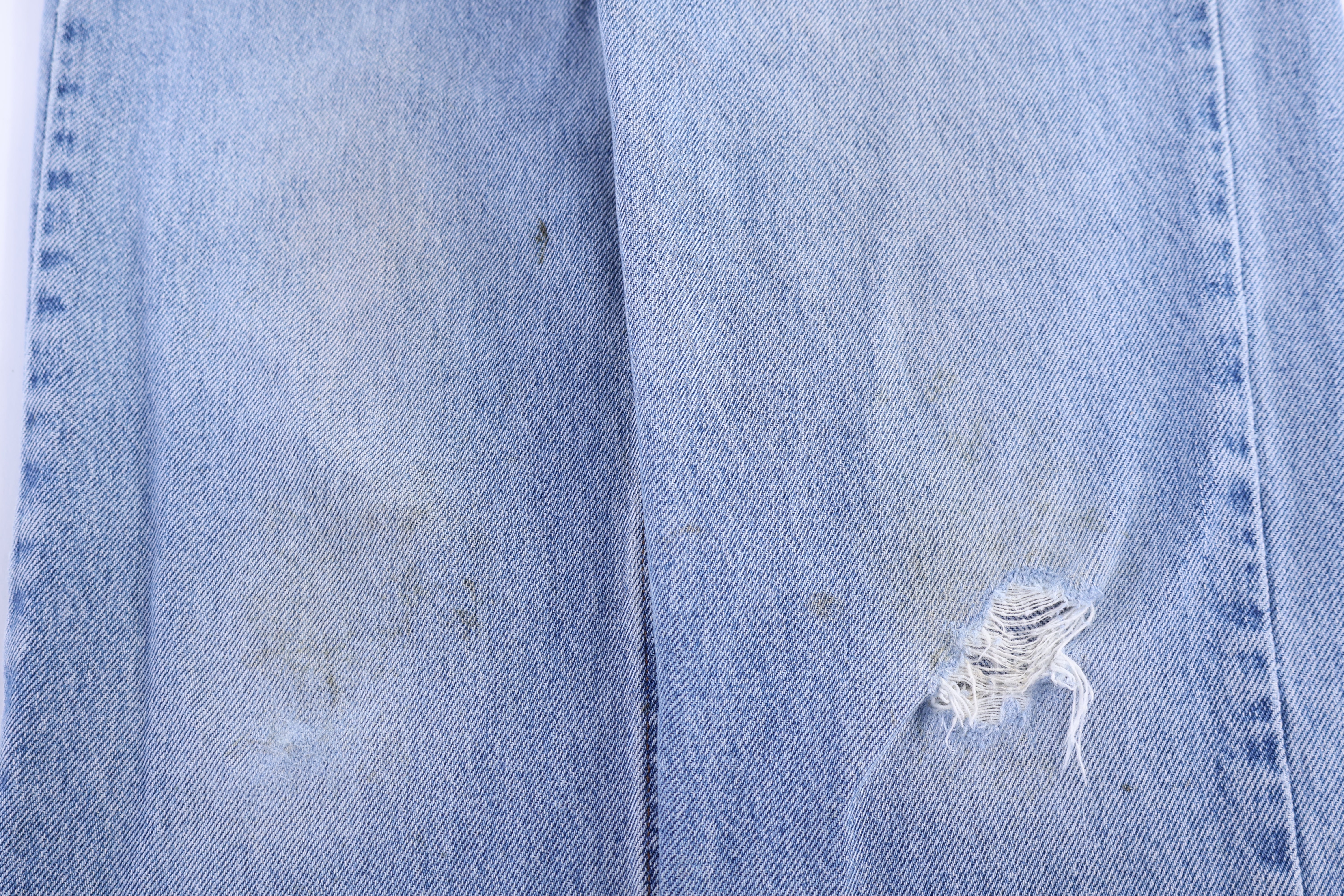 Harley Davidson Motorcycles Light Wash Denim Jeans - Image 3