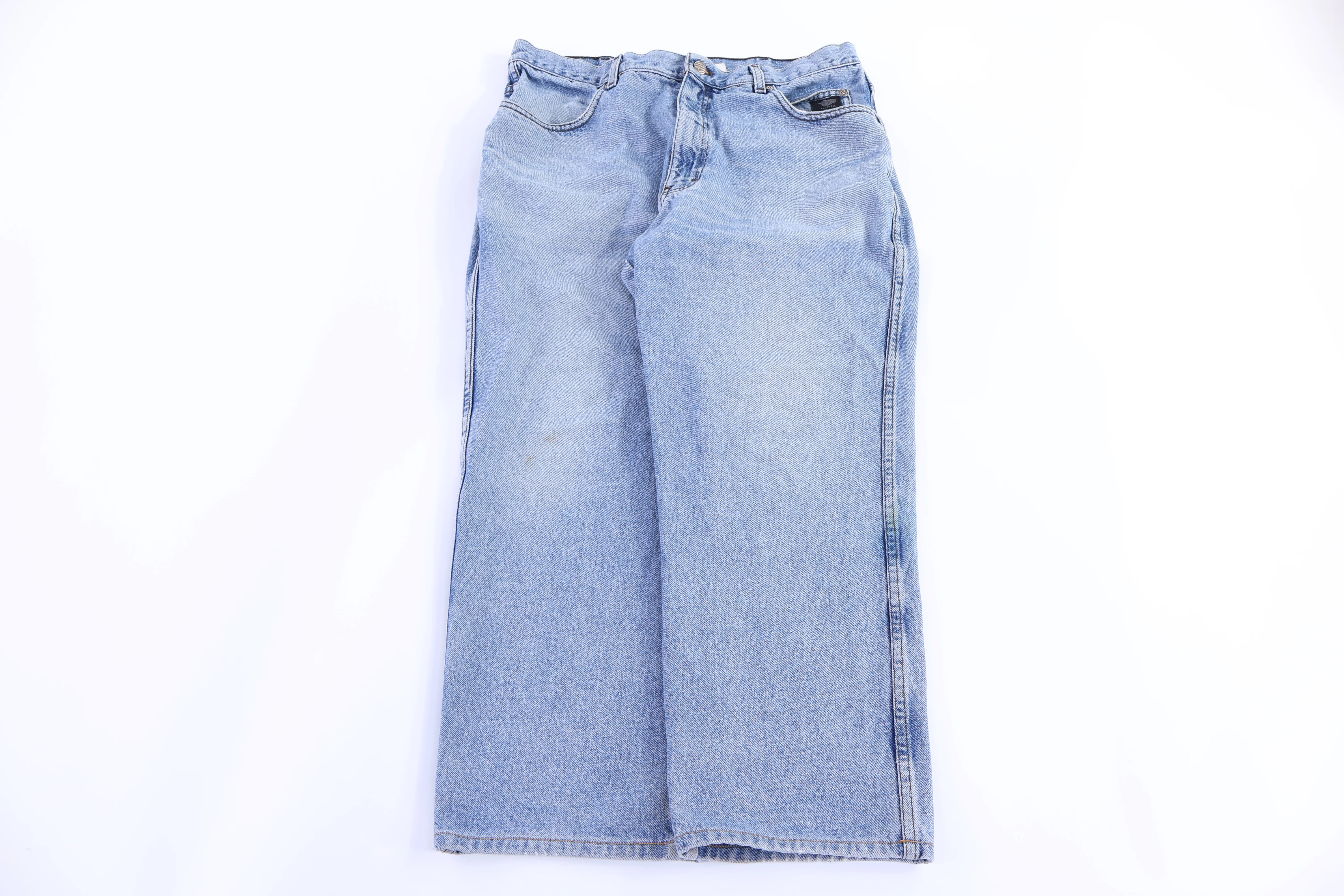 Harley Davidson Motorcycles Light Wash Denim Jeans