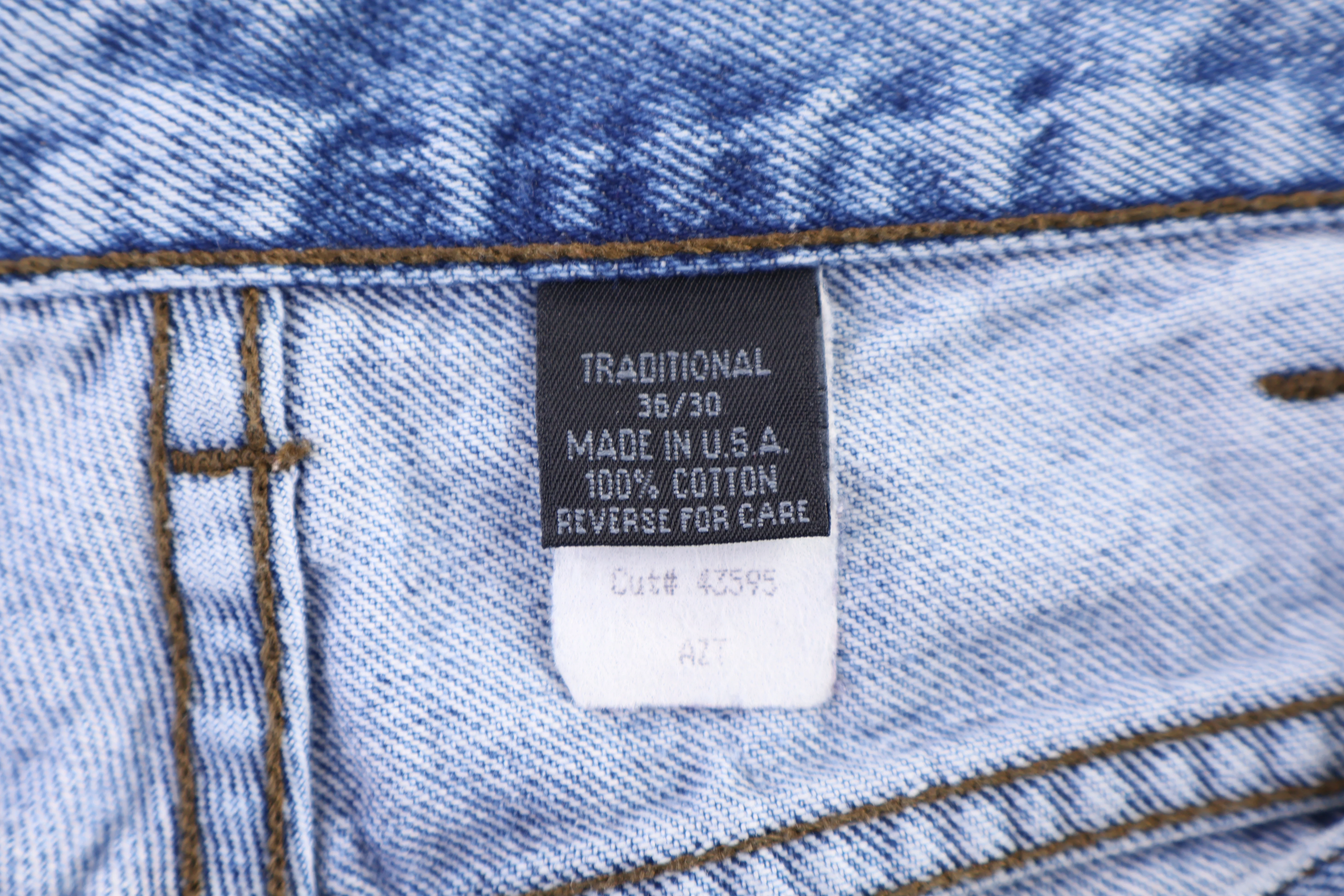 Harley Davidson Motorcycles Light Wash Denim Jeans - Image 4