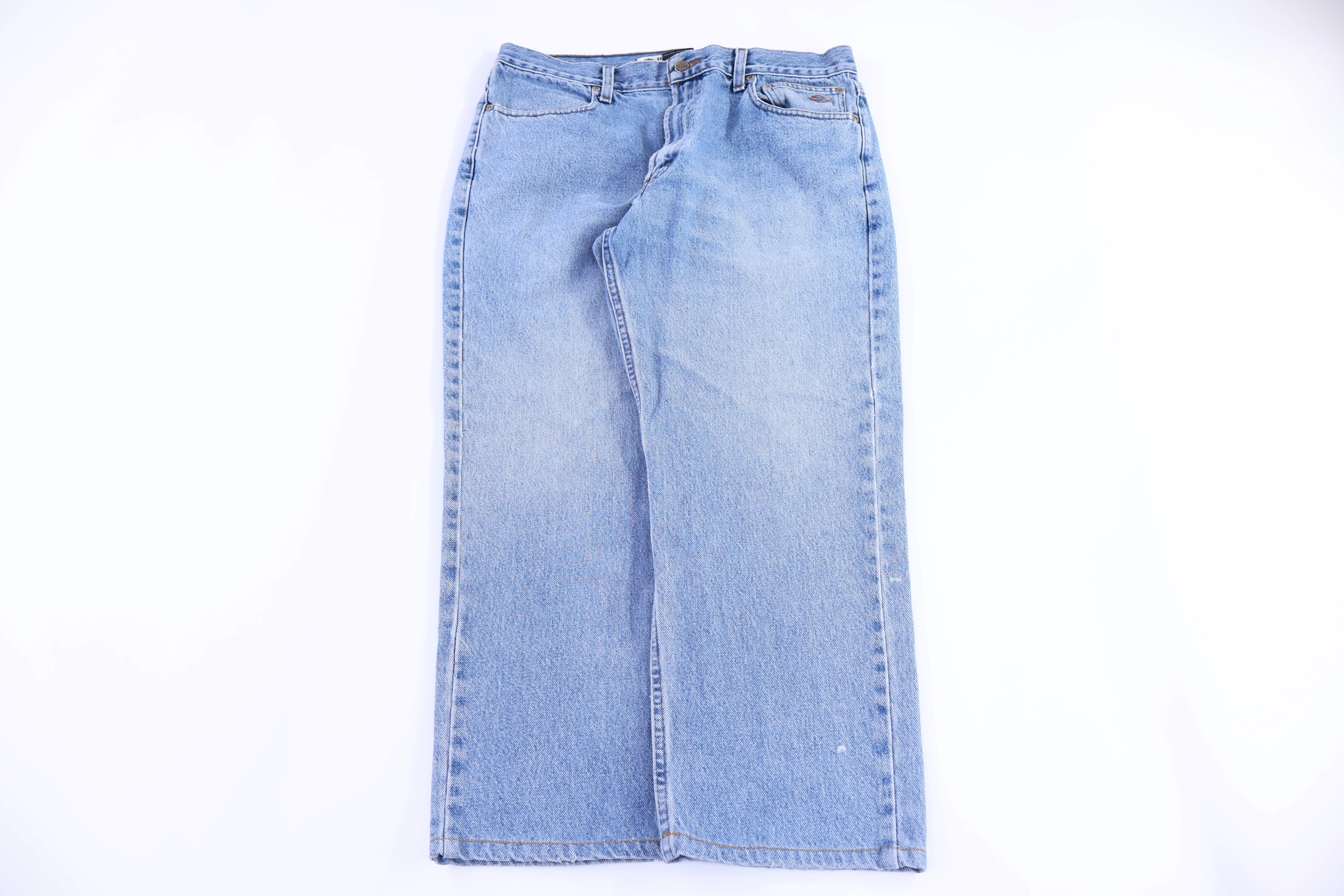 Harley Davidson Motorcycles Light Wash Jeans - Image 2