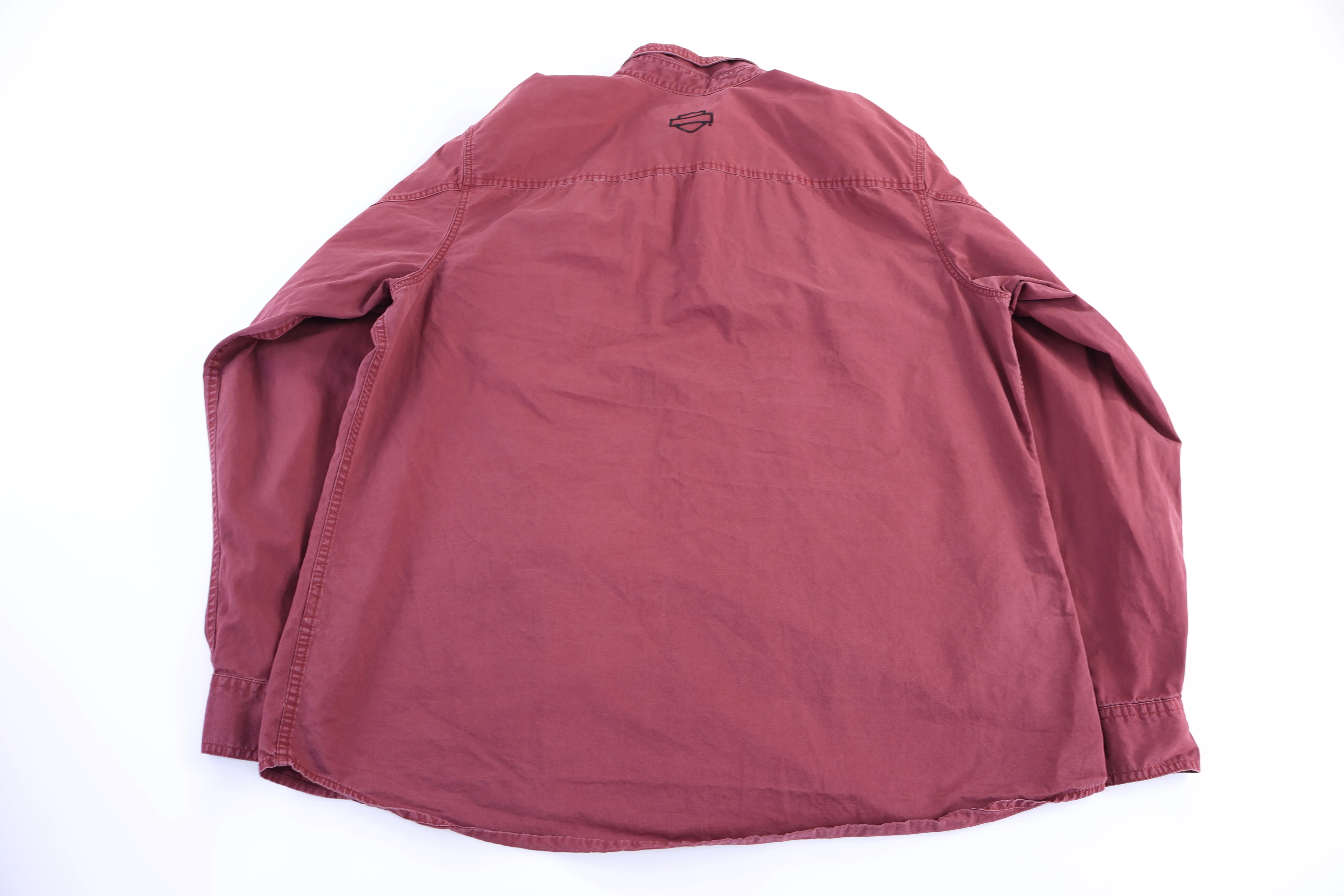 Harley Davidson Motorcycles LS Button Down - Image 2