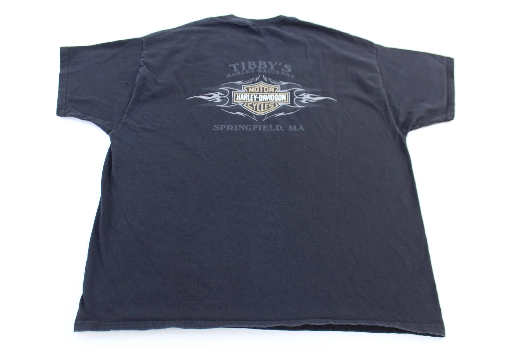 Harley Davidson Motorcycles Massachusetts T-shirt - Image 2