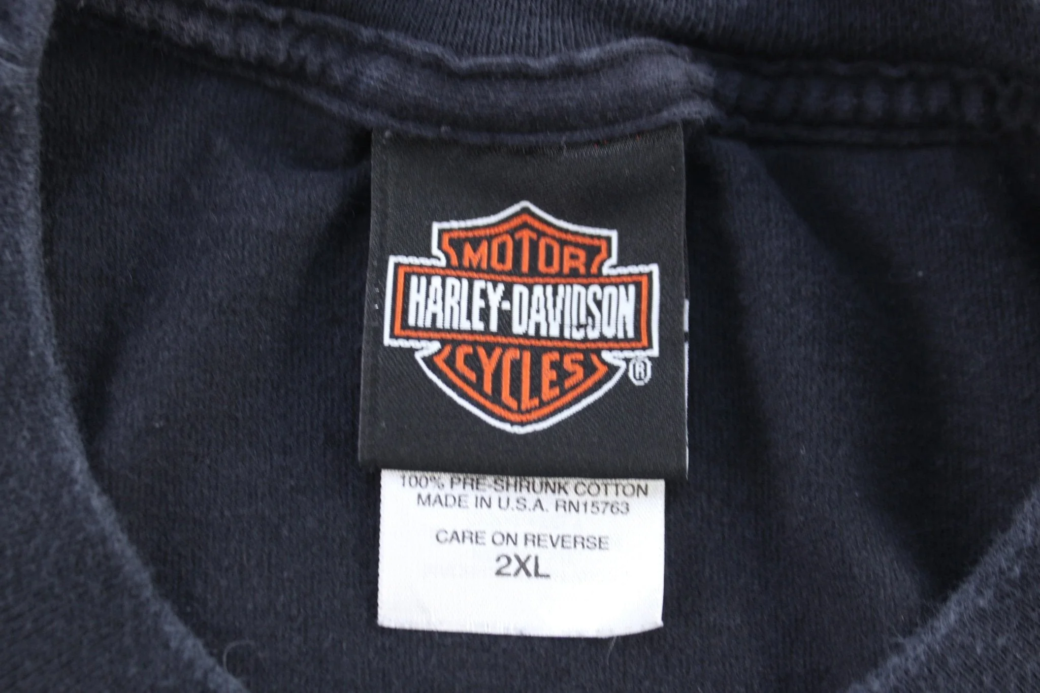Harley Davidson Motorcycles Massachusetts T-shirt - Image 3