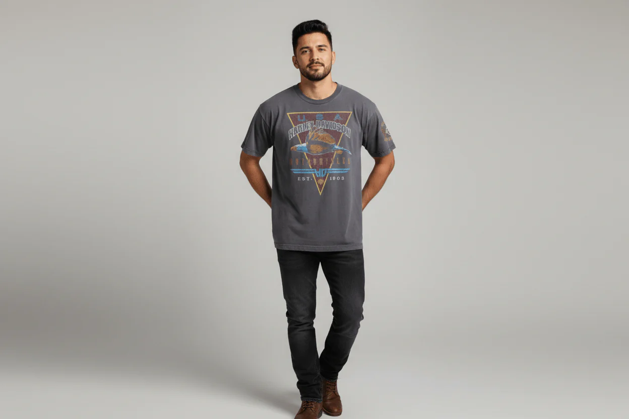 Harley Davidson Motorcycles Mexico T-shirt - Image 2