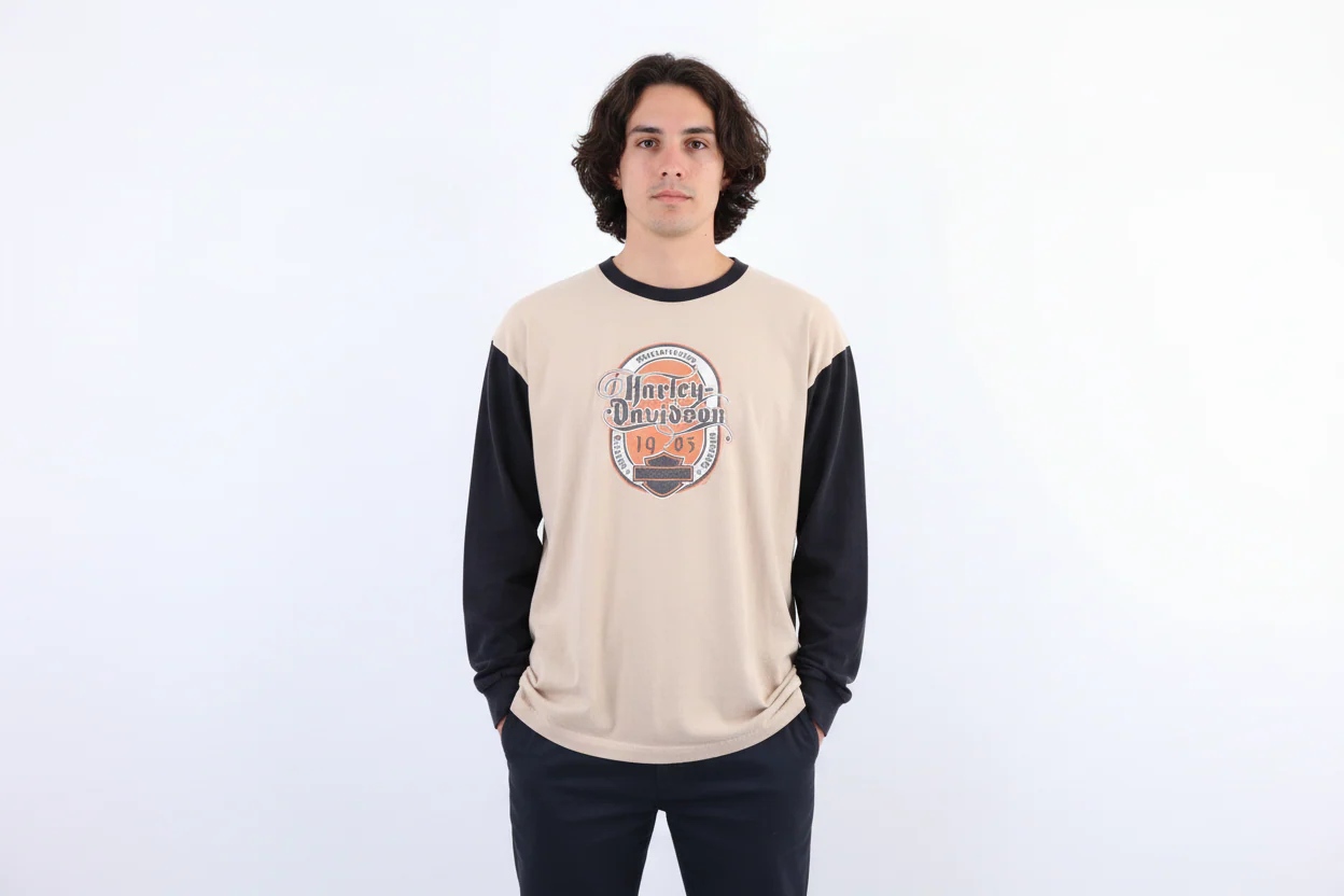 Harley Davidson Motorcycles Michigan LS T-shirt