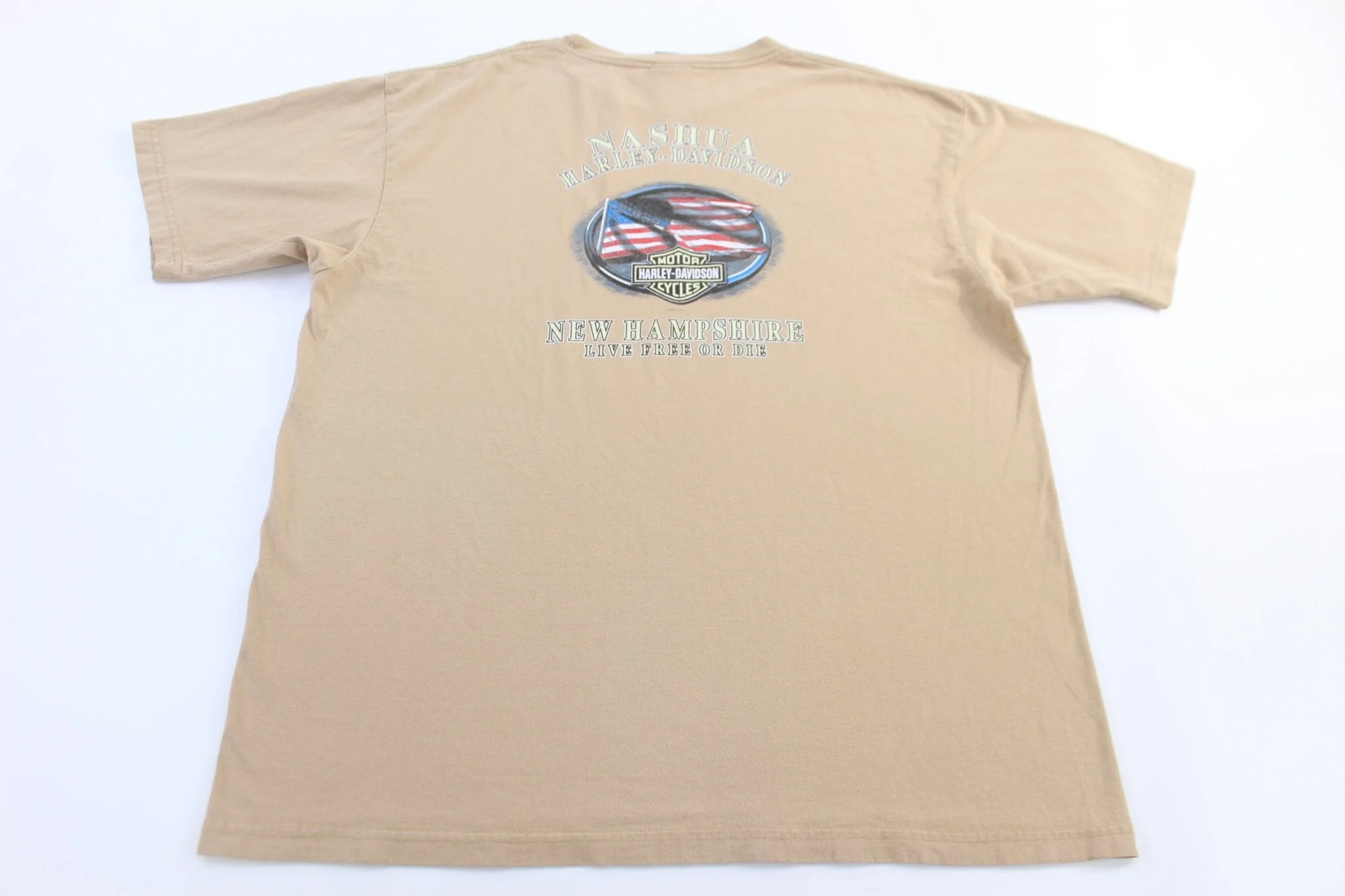 Harley Davidson Motorcycles New Hampshire T-shirt - Image 2