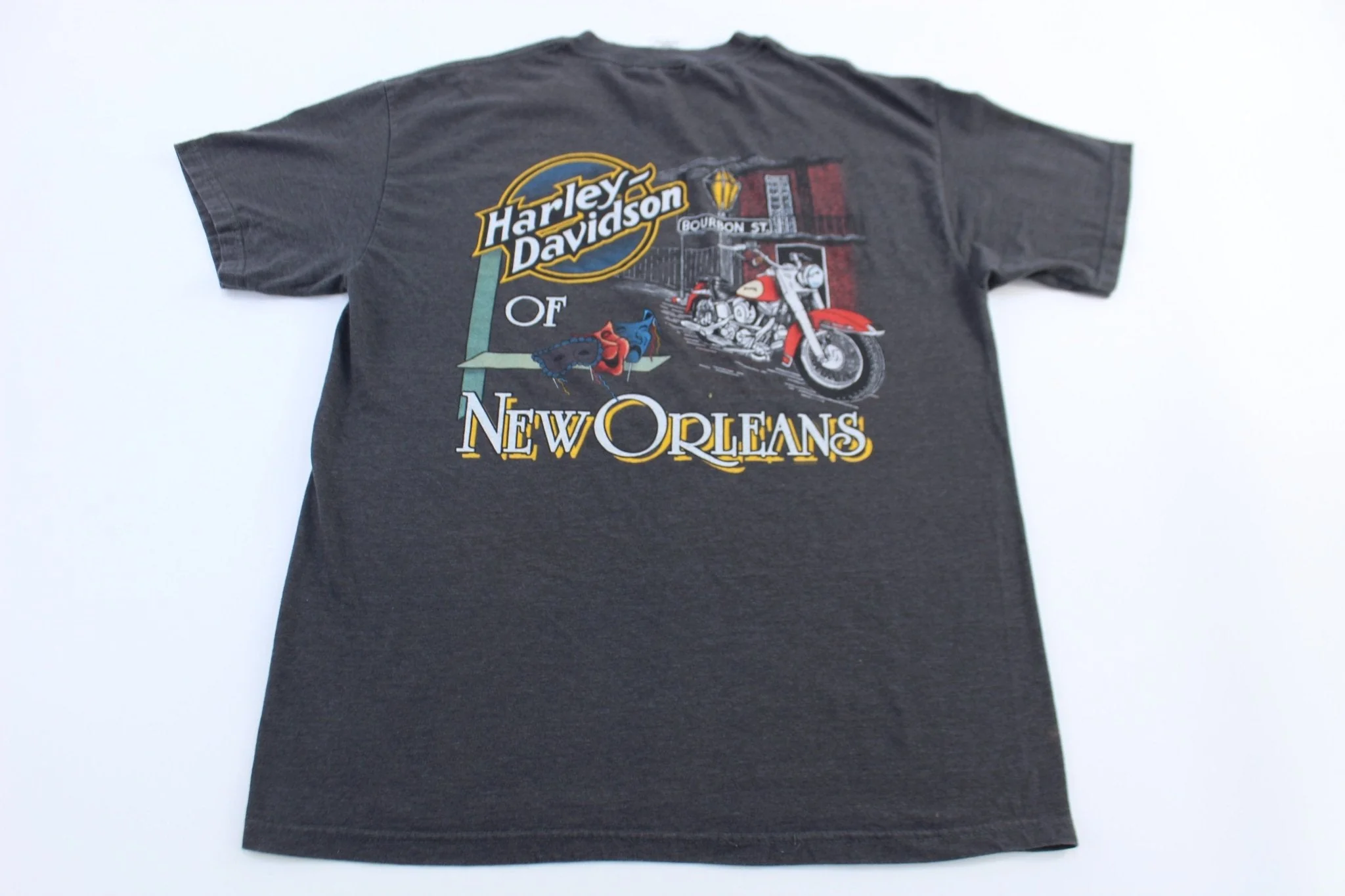 Harley Davidson Motorcycles New Orleans T-shirt - Image 2