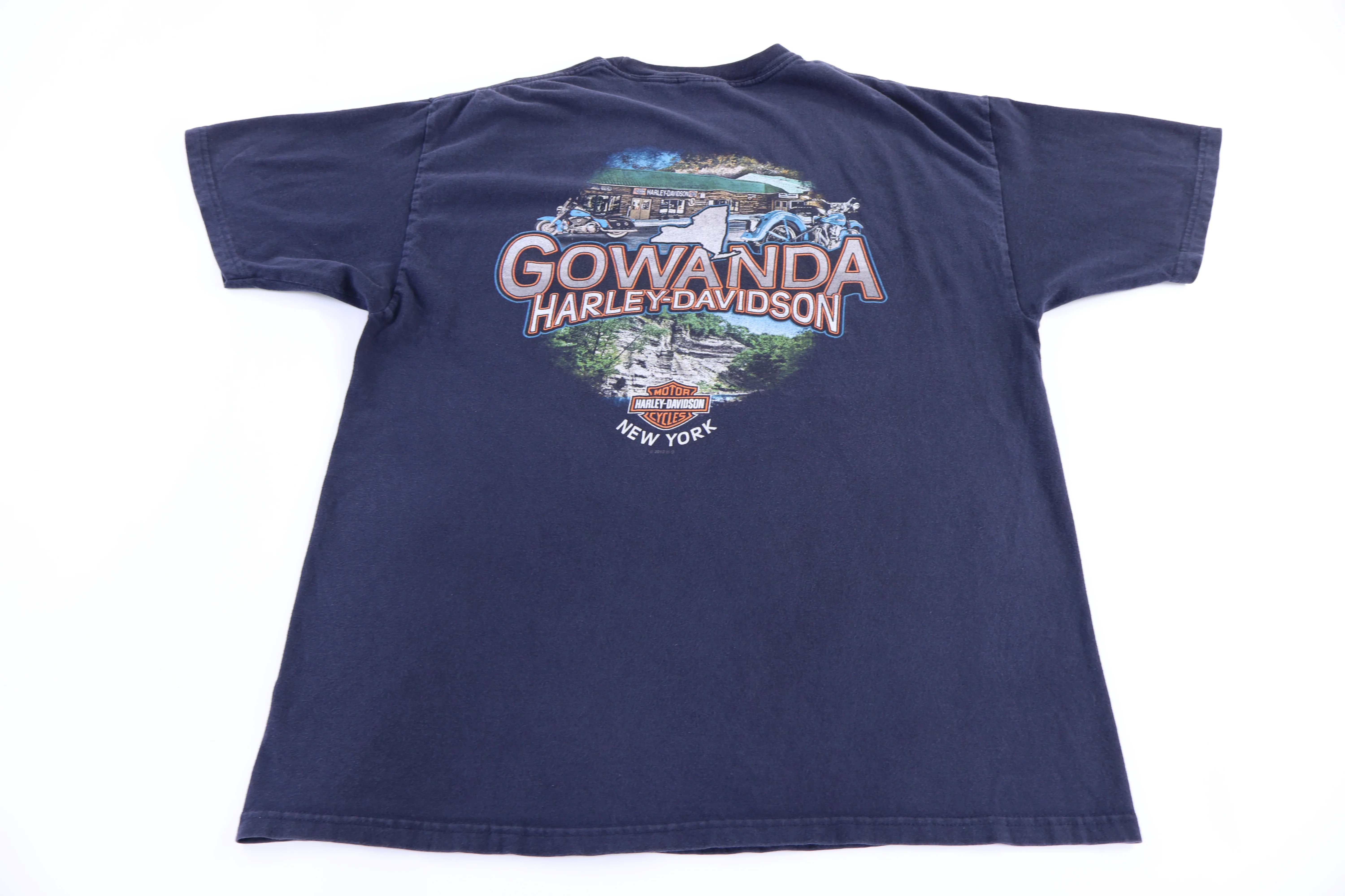 Harley Davidson Motorcycles New York T-shirt - Image 2