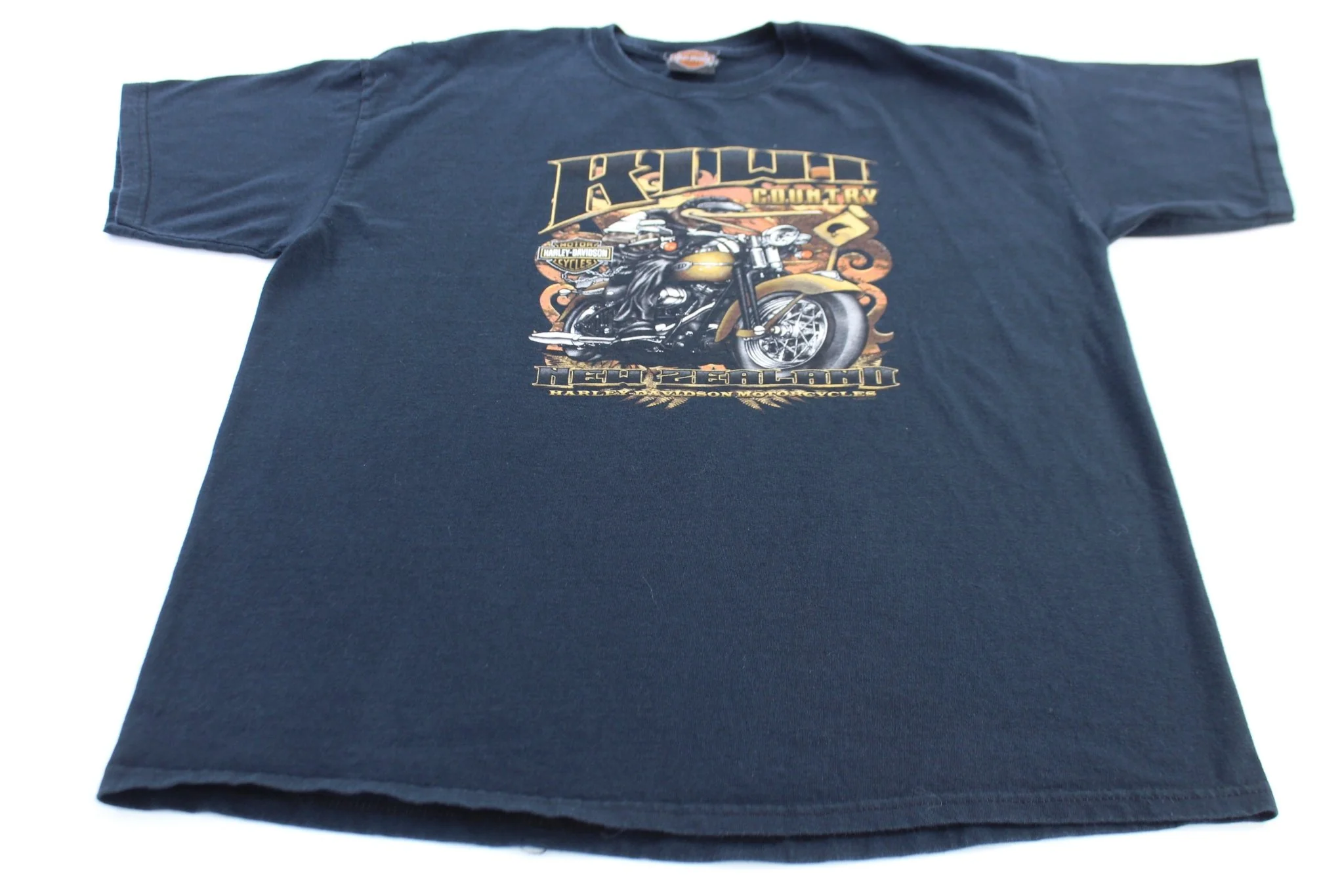 Harley Davidson Motorcycles New Zealand T-shirt