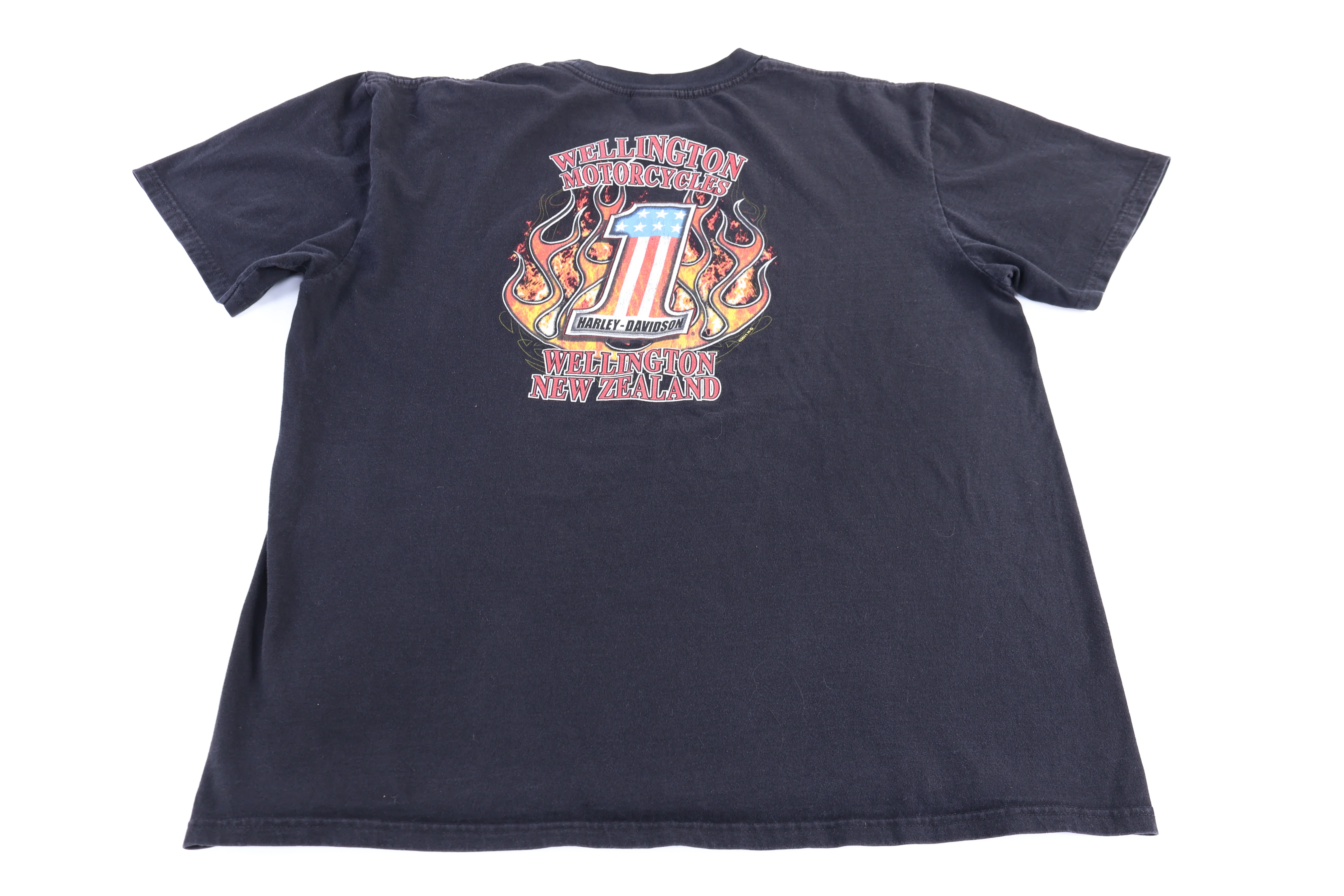 Harley Davidson Motorcycles New Zealand T-shirt - Image 2
