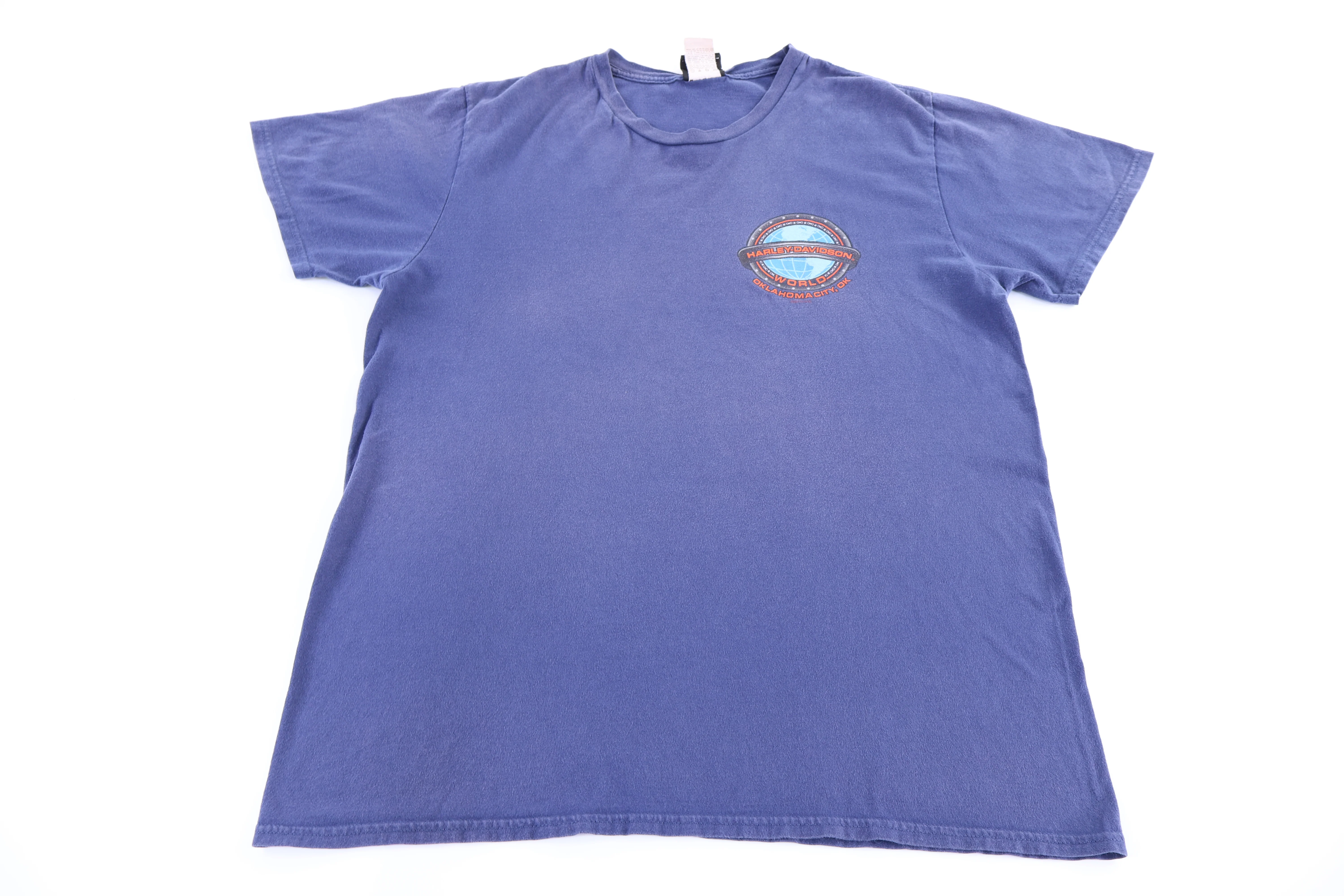 Harley Davidson Motorcycles Oklahoma T-shirt - Image 2