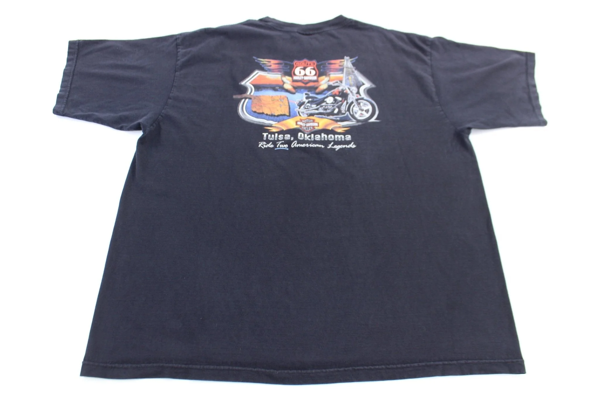 Harley Davidson Motorcycles Oklahoma T-shirt - Image 2