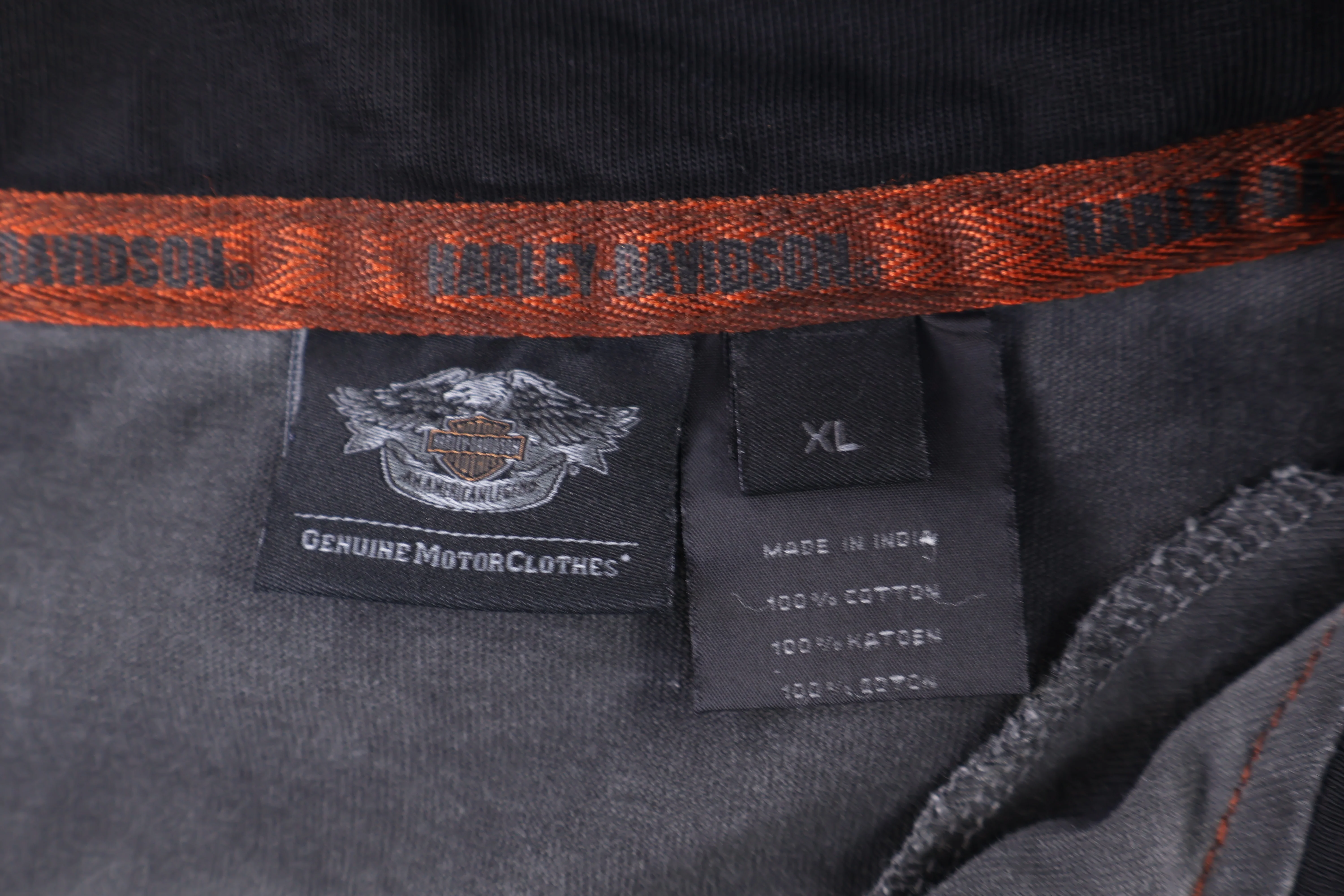Harley Davidson Motorcycles Quarter Zip Pullover - Image 4
