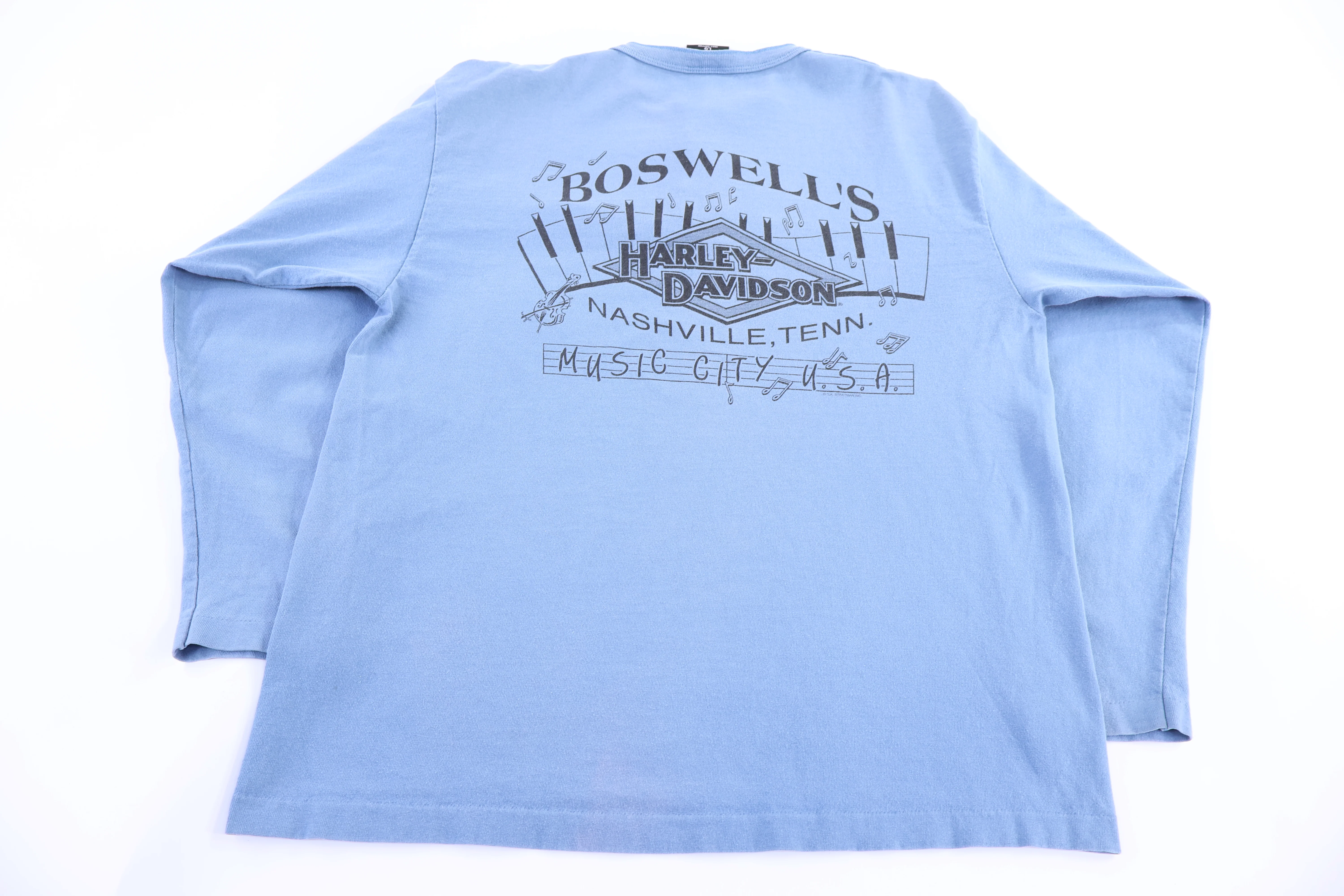 Harley Davidson Motorcycles Tennessee LS T-shirt - Image 3